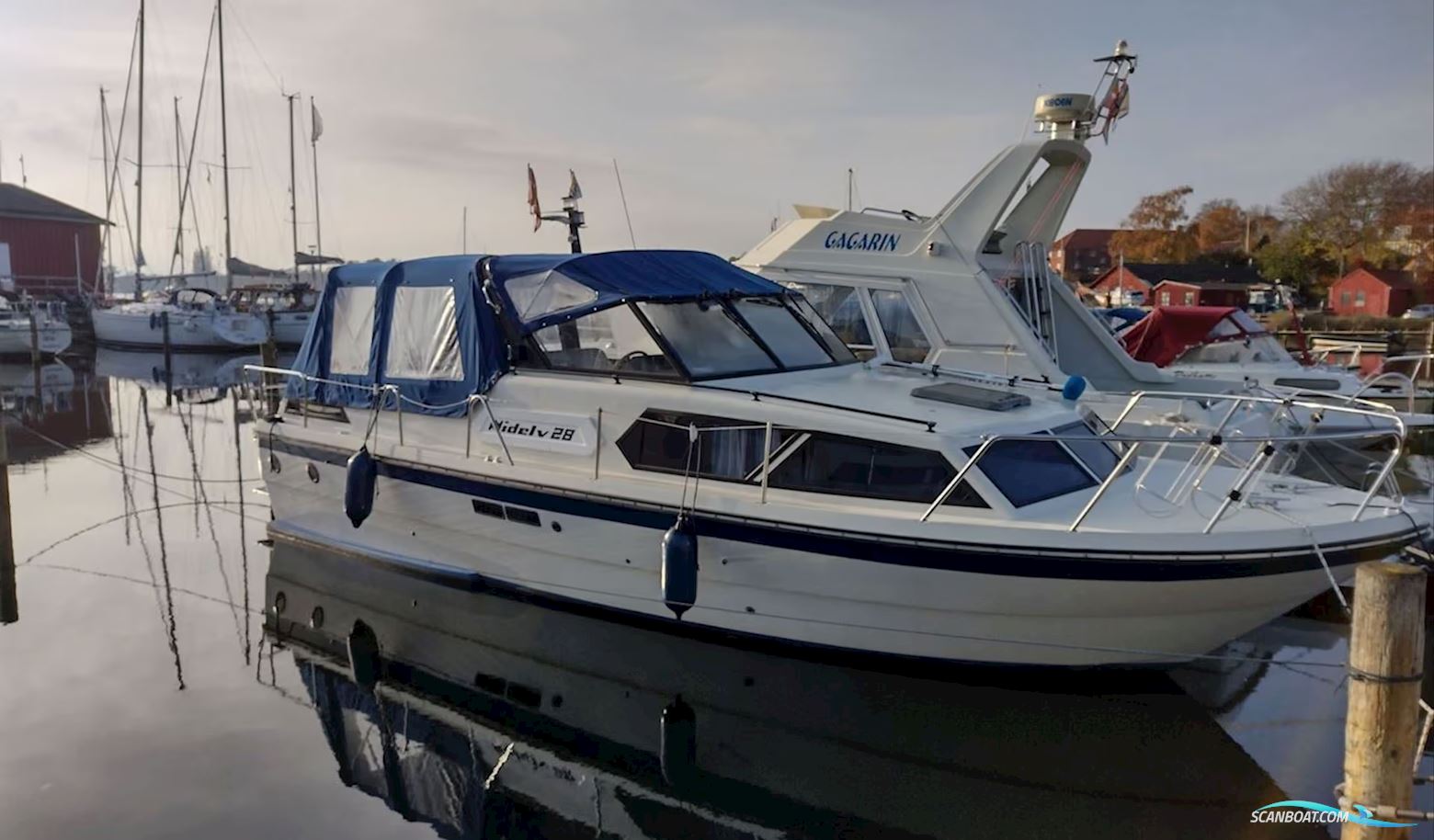 Nidelv 28 Motorboot 1985, mit Volvo Penta motor, Dänemark