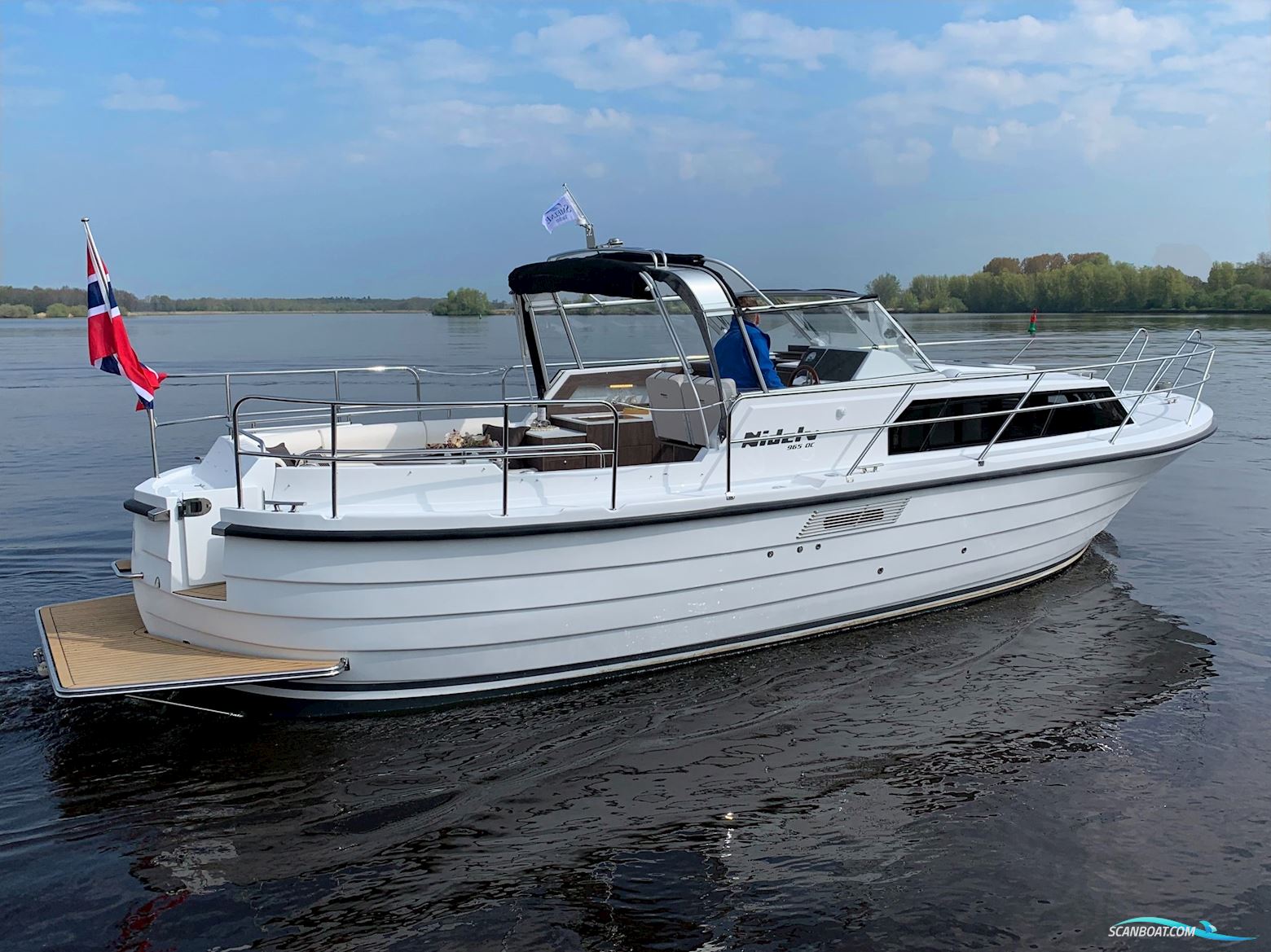 Nidelv 965 S-Line OC Motorboot 2024, mit Yanmar 4JH110 motor, Niederlande