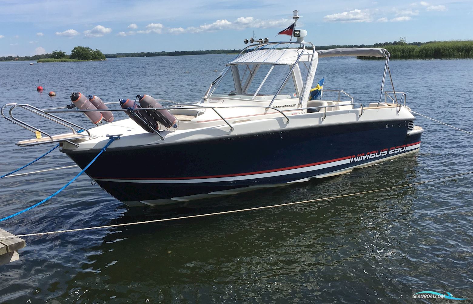 Nimbus 250 R Nova Motorboot 2001, mit Volvo Penta motor, Sweden