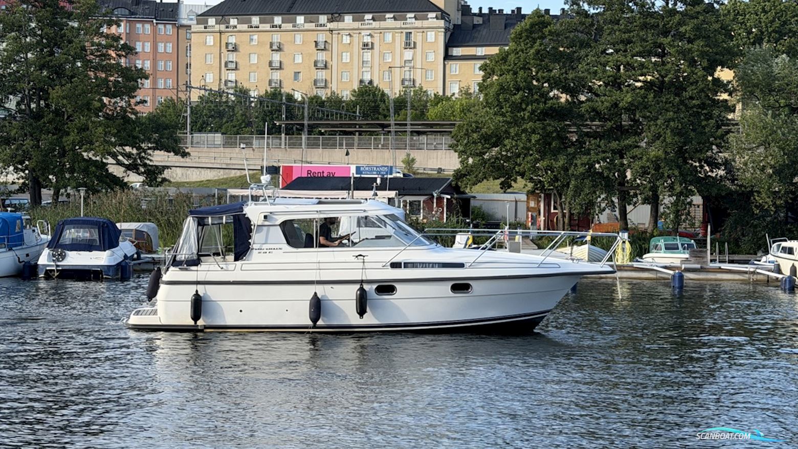 Nimbus 29 Coupe Nordica Motorboot 1989, mit Volvo Penta motor, Sweden