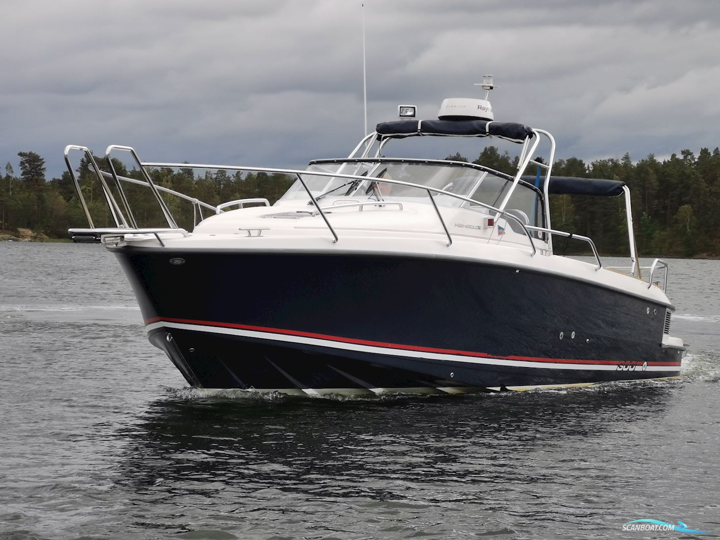 Nimbus 300 R Motorboot 2004, mit 2 x Volvo Penta Kad 300 motor, Sweden