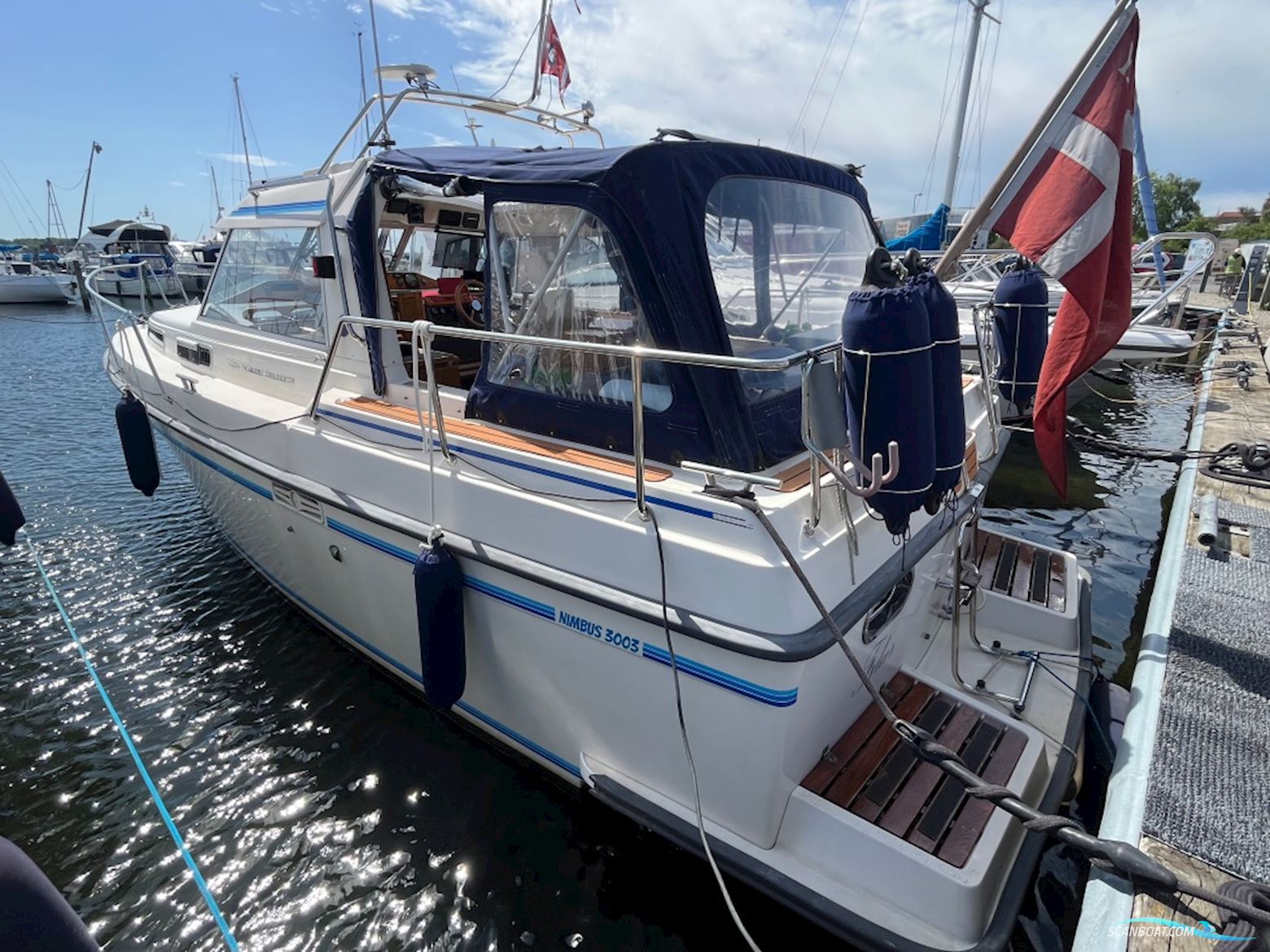 Nimbus 3003 Motorboot 1990, mit Volvo Penta KAMD42 motor, Dänemark