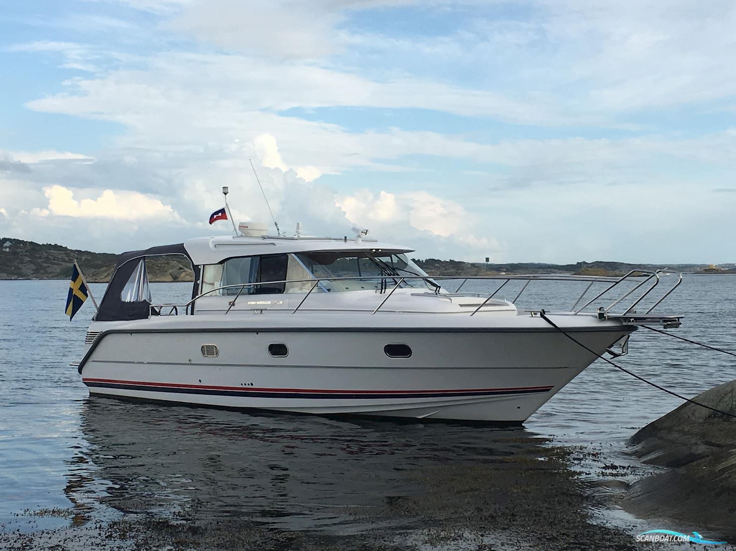 Nimbus 33 Nova Coupé Motorboot 2001, mit Volvo Penta Kad44 motor, Sweden
