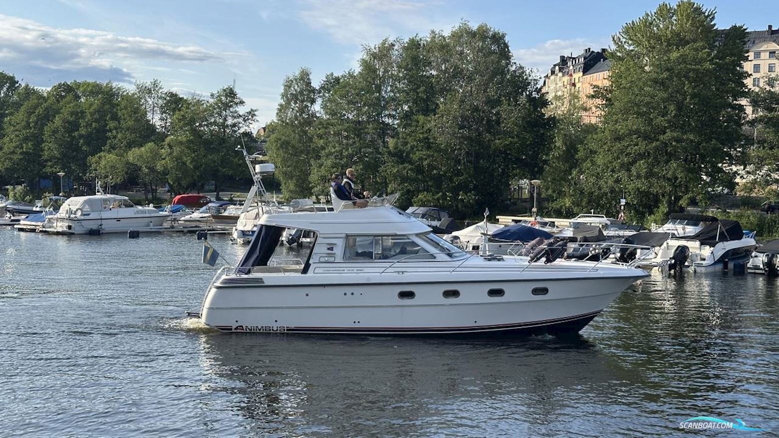 Nimbus 35 DC Flybridge Motorboot 1991, mit Volvo Penta motor, Sweden