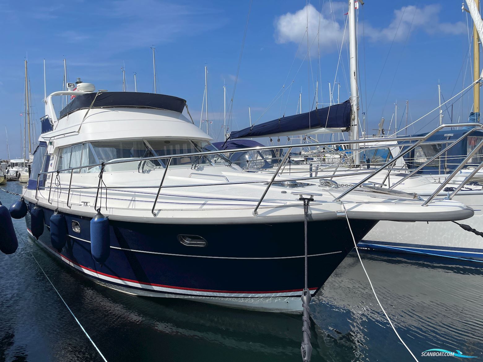 Nimbus 380 Carisma Fly Motorboot 2006, mit Volvo Penta motor, Dänemark