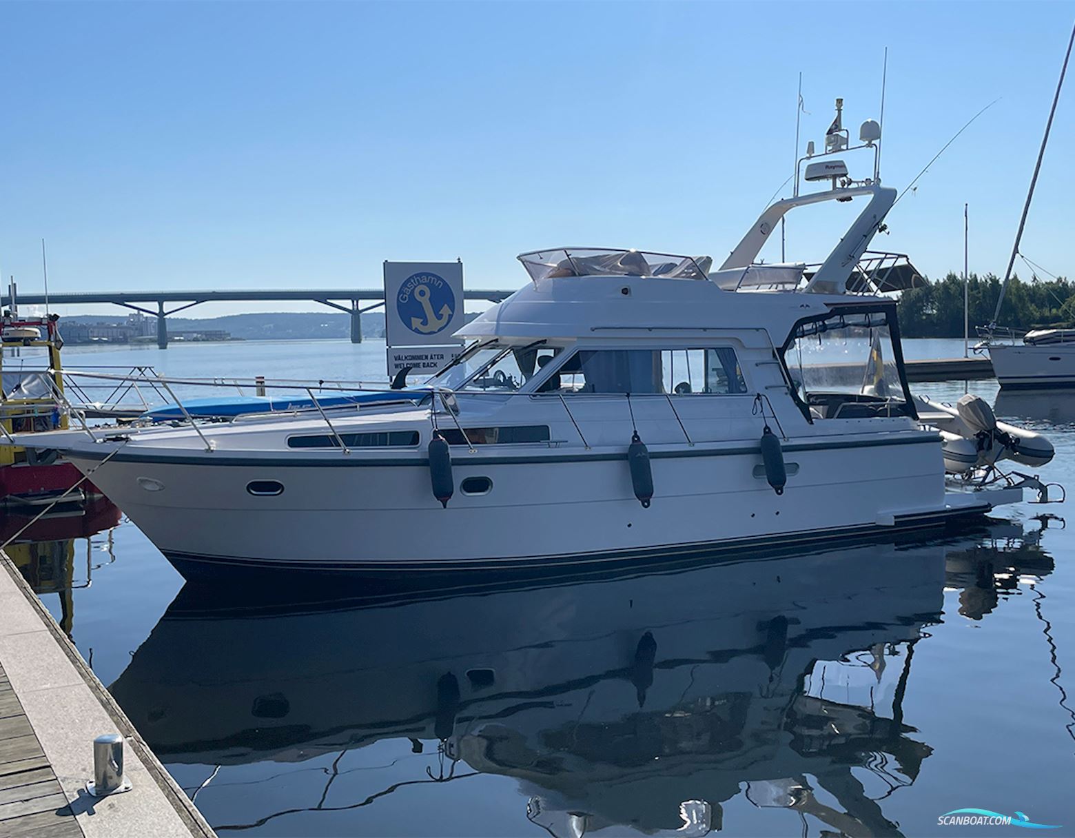 NIMBUS 4000 Motorboot 1986, mit Volvo Penta motor, Sweden