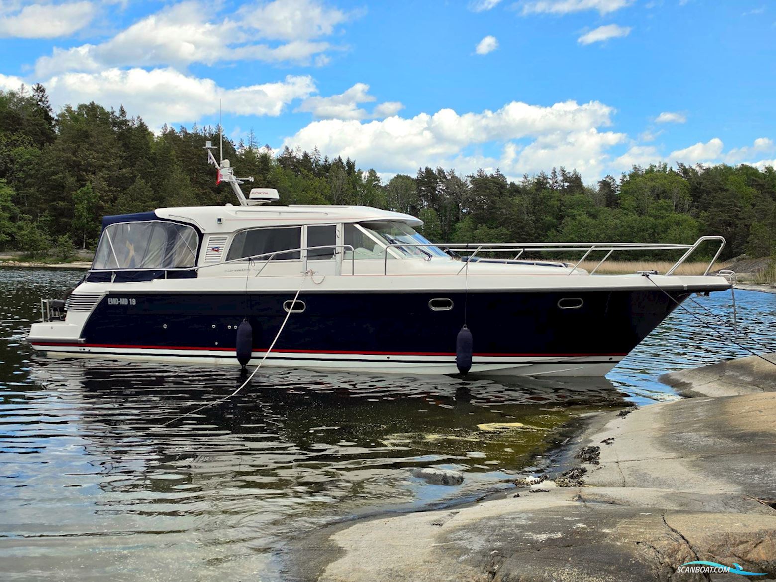 Nimbus 42 Nova Volvo Penta D6-370 EVC Motorboot 2007, mit Volvo Penta D6-370 EVC motor, Sweden