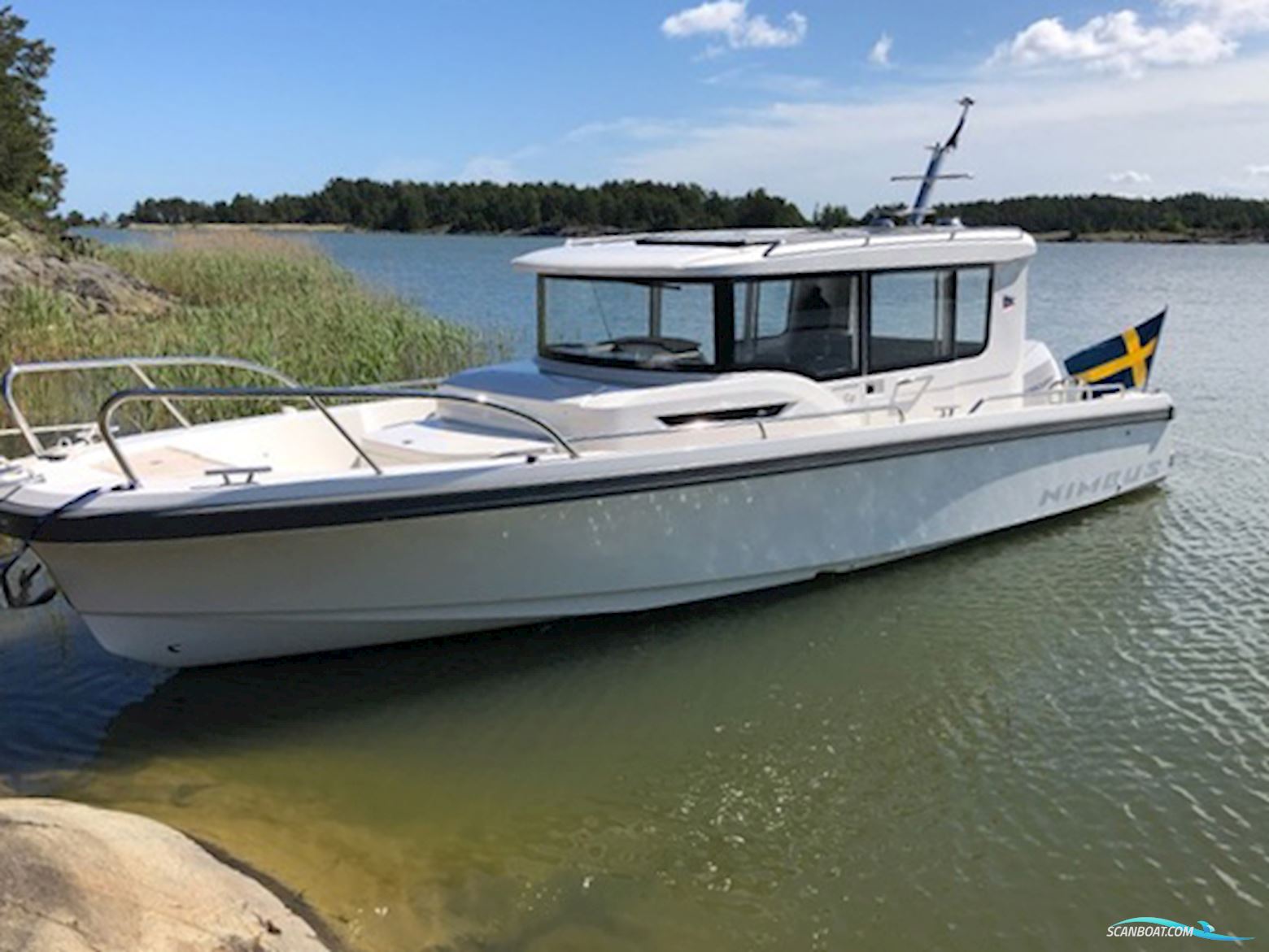 Nimbus C9 Commuter Motorboot 2022, mit Mercury motor, Sweden