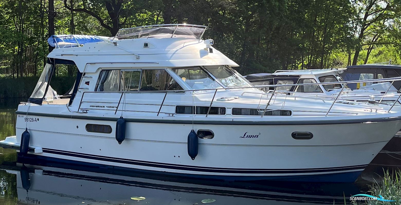 Nimbus Carisma 4004 Flybridge Motorboot 1990, mit Volvo Penta Tamd 41B motor, Deutschland