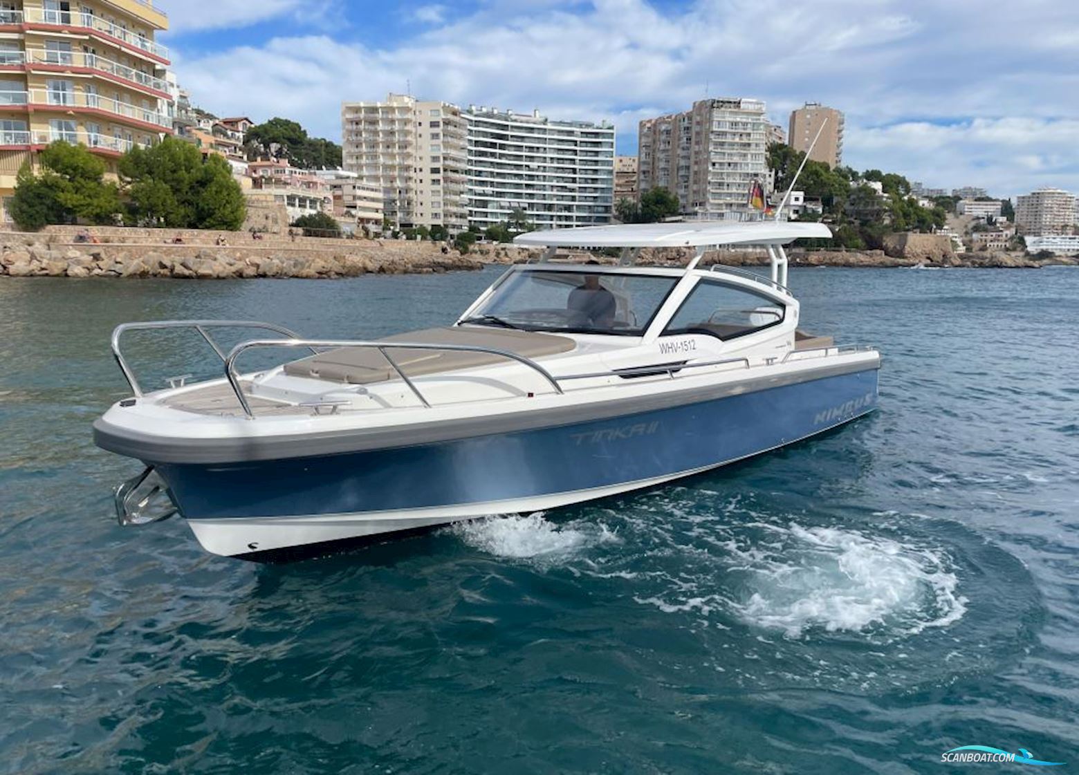Nimbus W9 Motorboot 2022, mit Mercury motor, Spanien