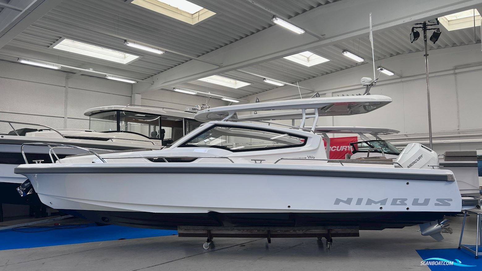 Nimbus W9 Motorboot 2025, mit Mercury 350 hk Verado V10 motor, Dänemark