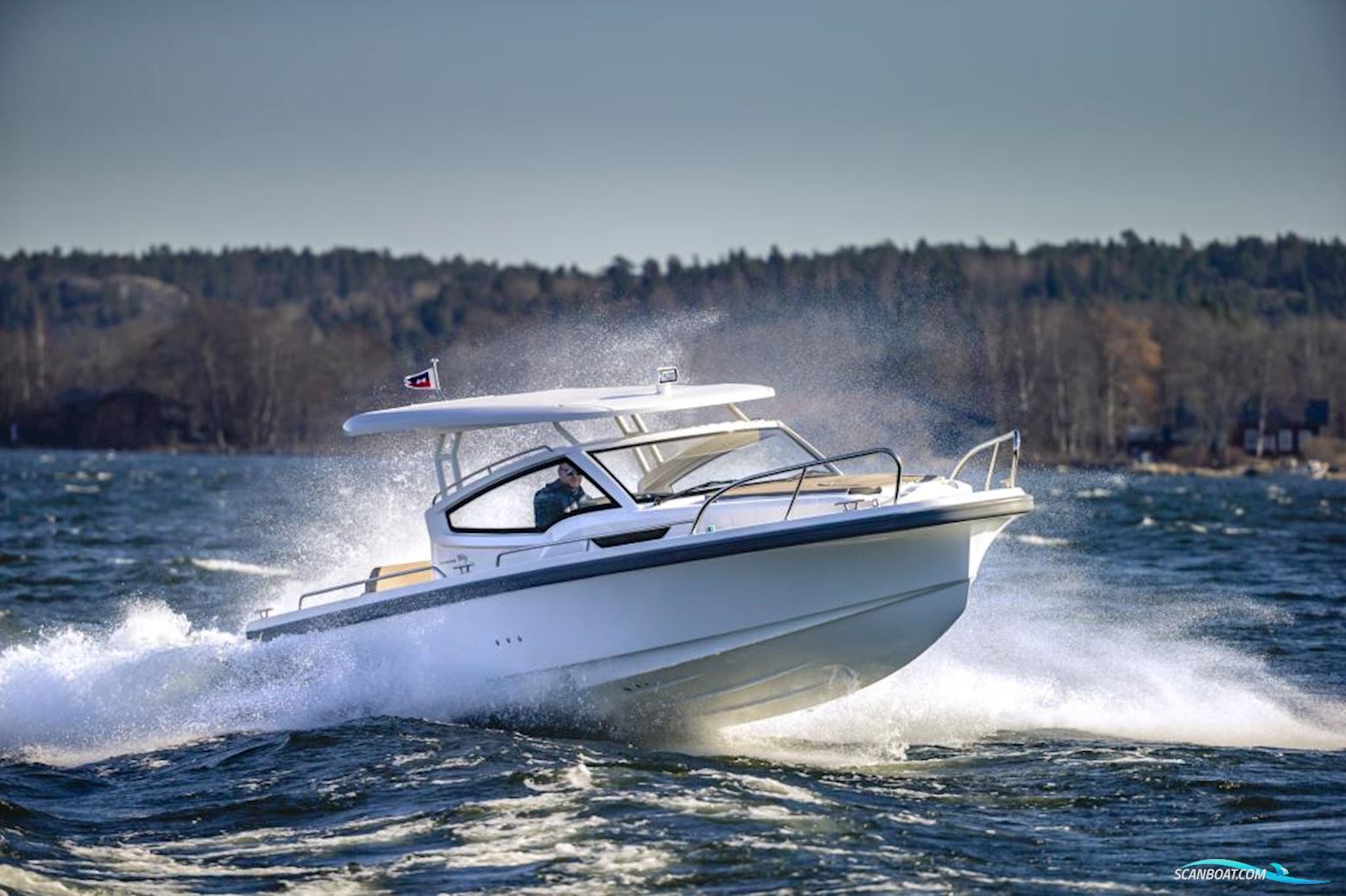 Nimbus W9 Motorboot , mit Mercury Verado motor, Sweden