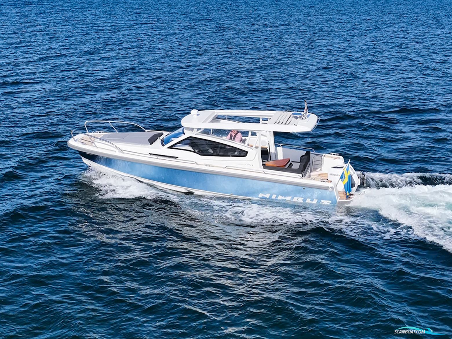 Nimbus W9 T-Top Motorboot 2022, mit Mercury motor, Sweden