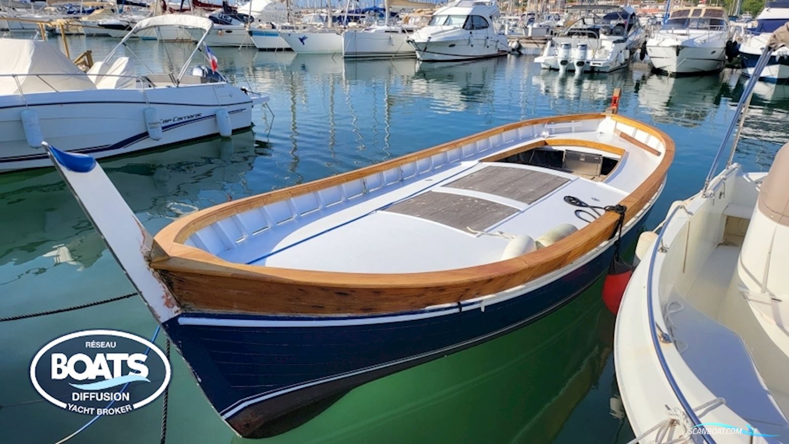 Nobili & Fils Ajaccio Pointu Motorboot 1974, Frankreich
