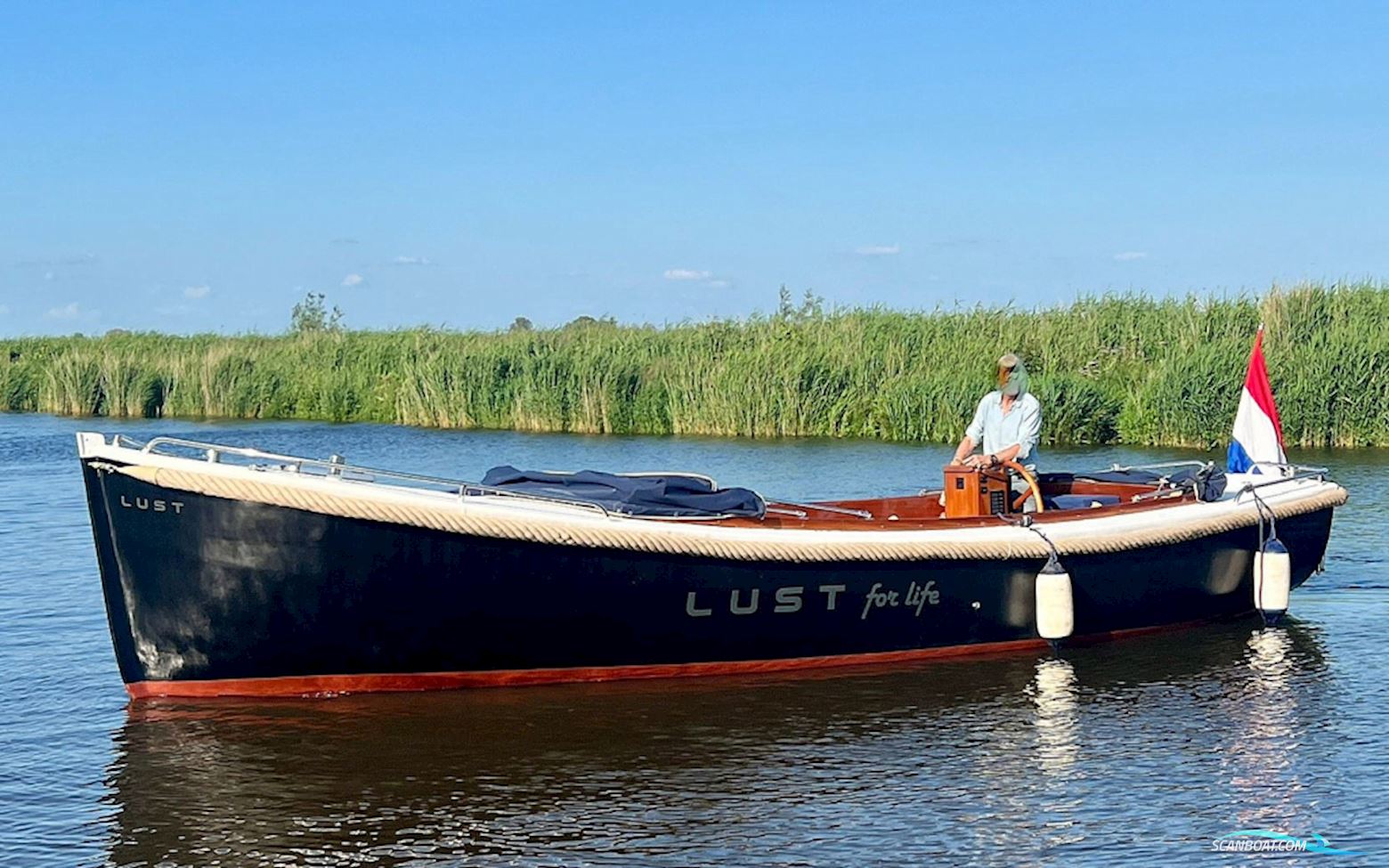 Noorse Reddingssloep Barkas Motorboot 1959, mit Lombardini motor, Niederlande
