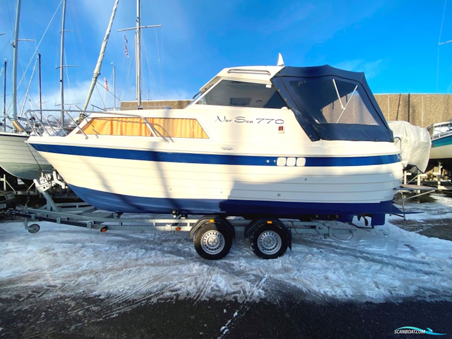 Nor Sea 770 Motorbåd Motorboot 1998, mit Volvo Penta motor, Dänemark