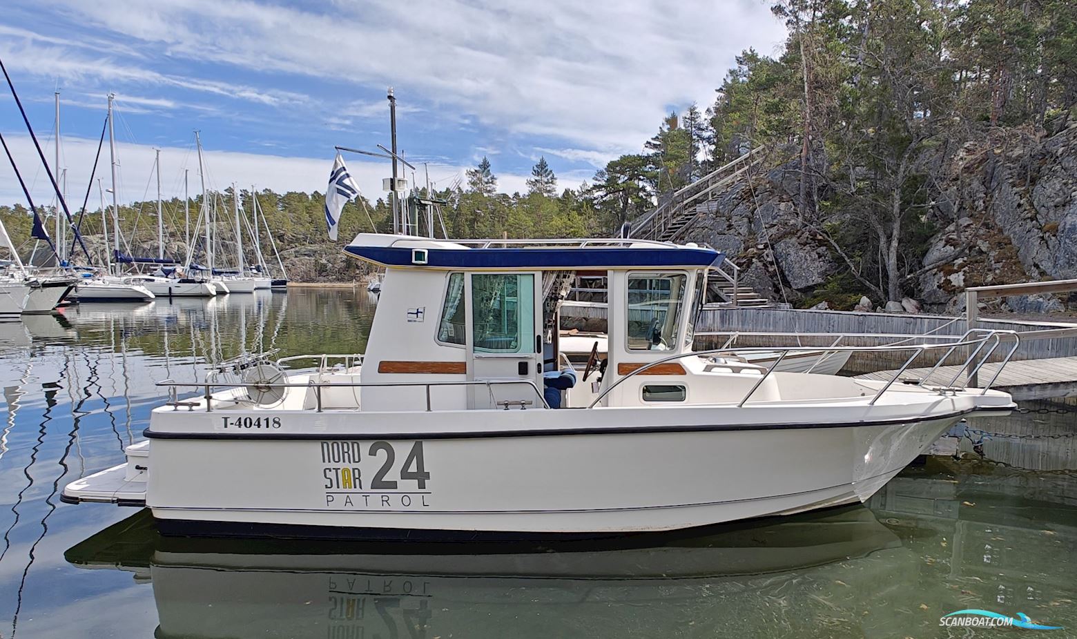 Nord Star 24 Patrol Motorboot 2004, mit Volvo Penta D3-200 motor, Finland