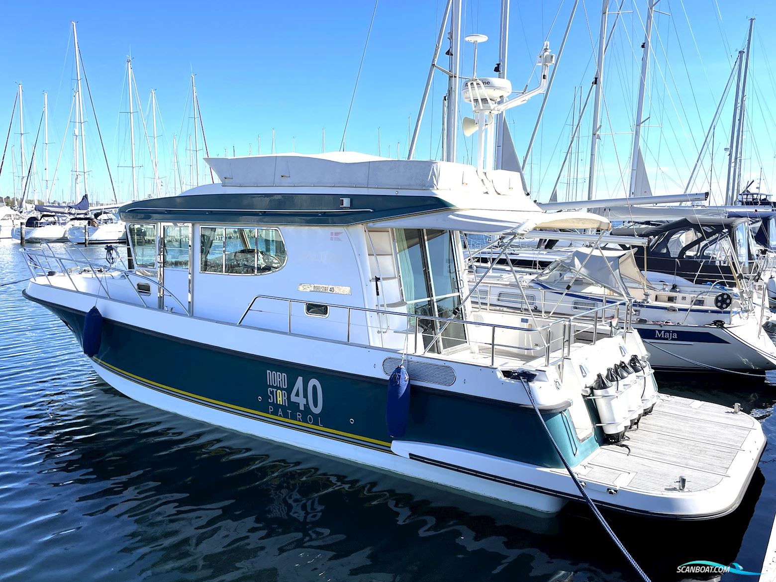Nord Star 40 Patrol Motorboot 2008, mit Volvo Penta Ips motor, Dänemark