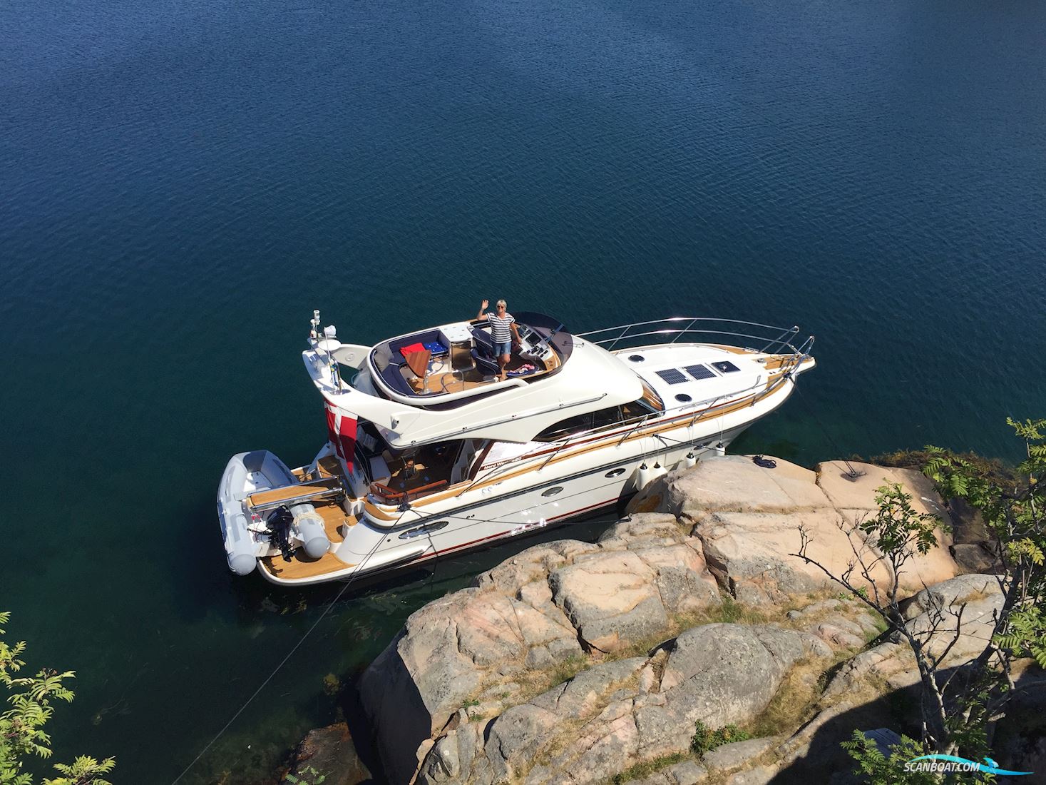 Nord West 420 Flybridge Motorboot 2007, mit Volvo Penta D6 - 350 motor, Dänemark