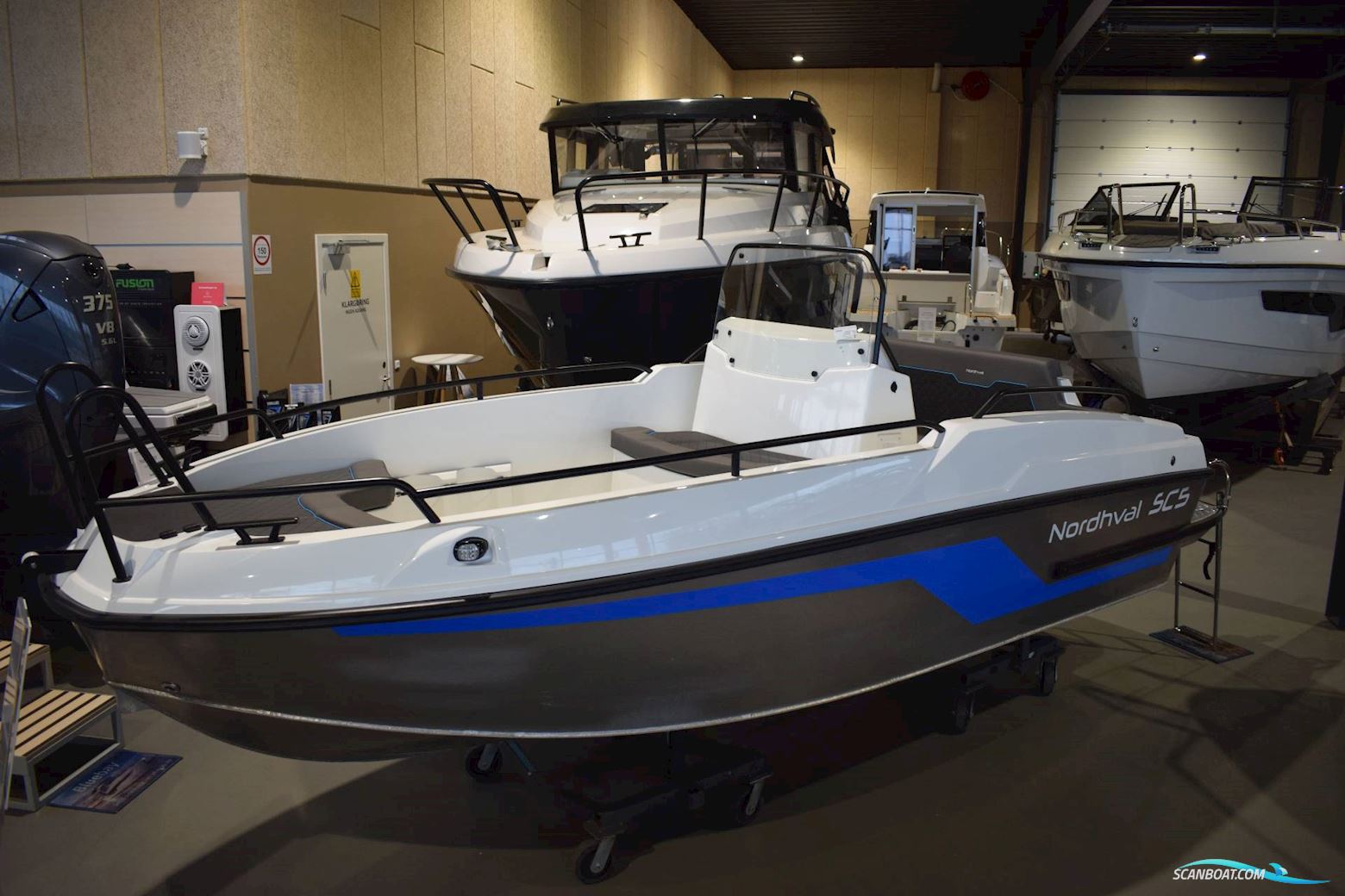 Nordhval SC5 alu - 60 HK Yamaha/Udstyr Motorboot 2025, mit Yamaha F60 motor, Dänemark