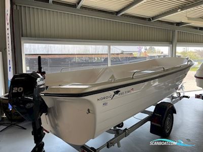 NORDIC 550 FISK MED SELVLÆNSENDE DØRK Motorboot 2025, Dänemark