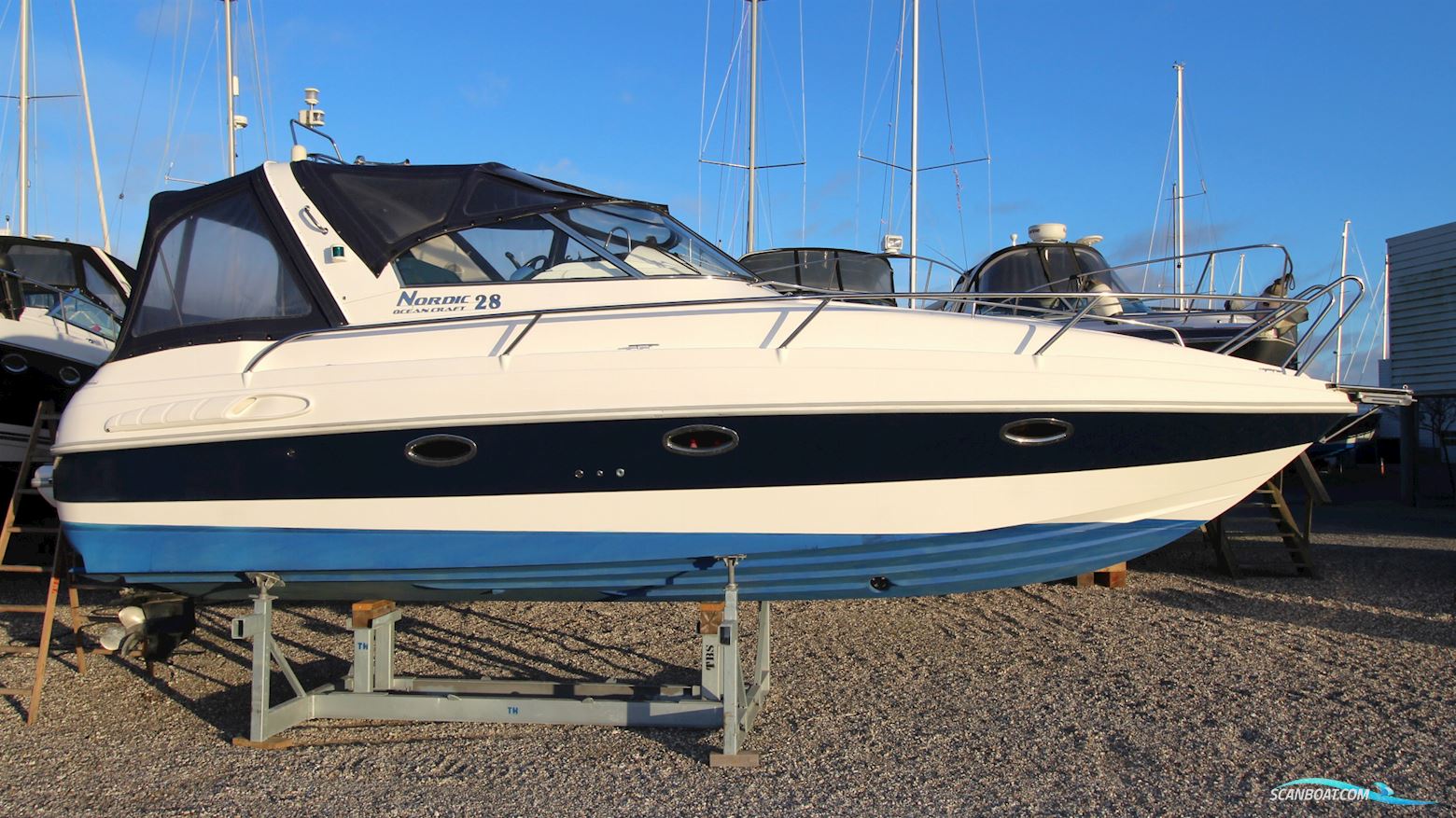 Nordic Ocean Craft 28 Motorboot 2007, mit Mercruiser motor, Dänemark