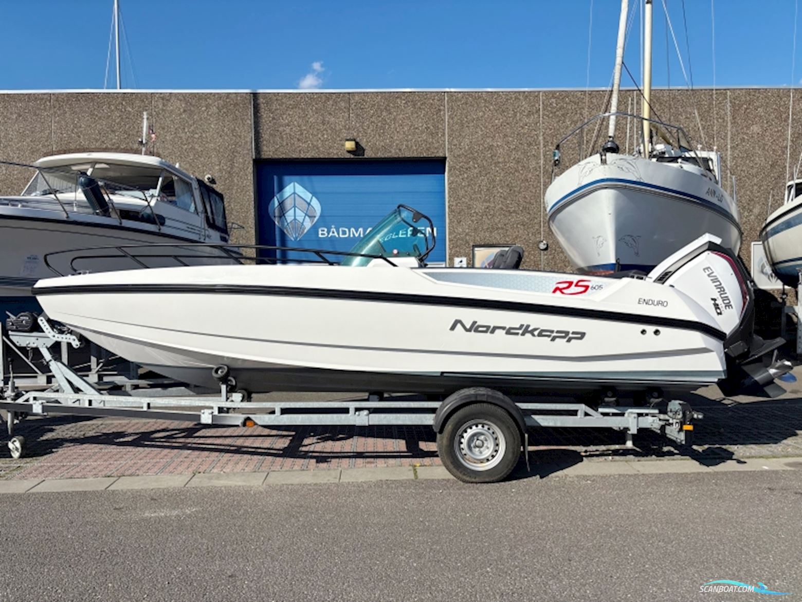 Nordkapp 605 Enduro Motorboot 2019, mit Evinrude motor, Dänemark