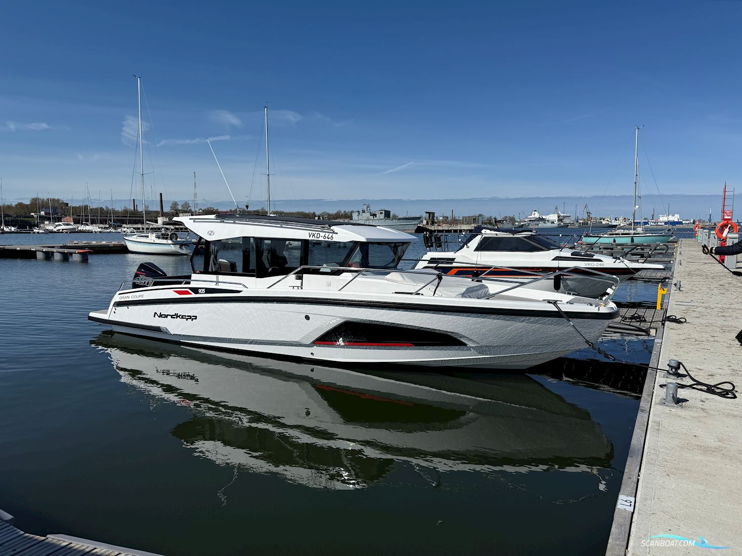 Nordkapp 905 Gran Coupe Motorboot 2022, mit Mercury V8 450R motor, Estonia