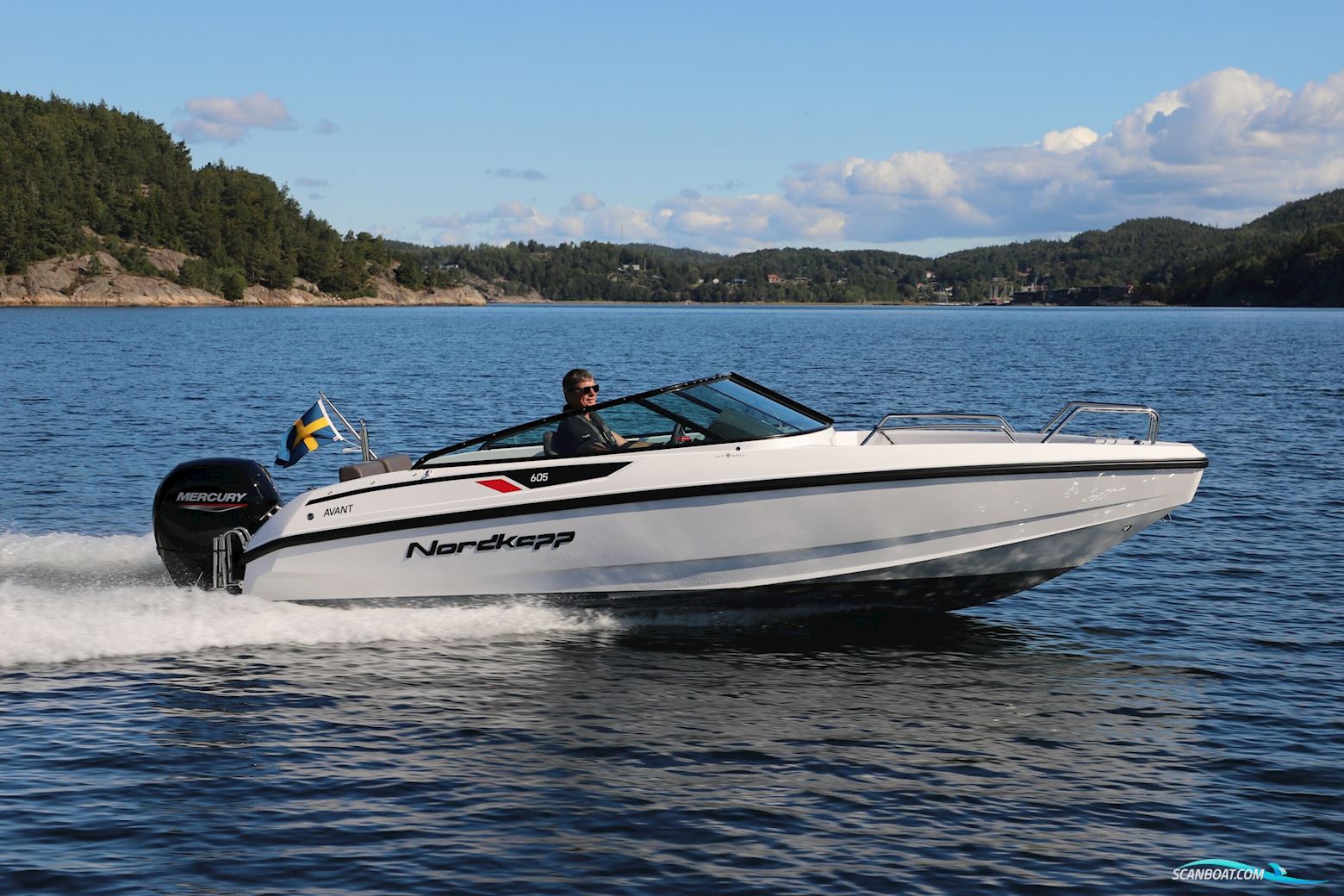 NORDKAPP AVANT 605 Motorboot 2024, mit Mercury F115 ELPT EFI motor, Sweden