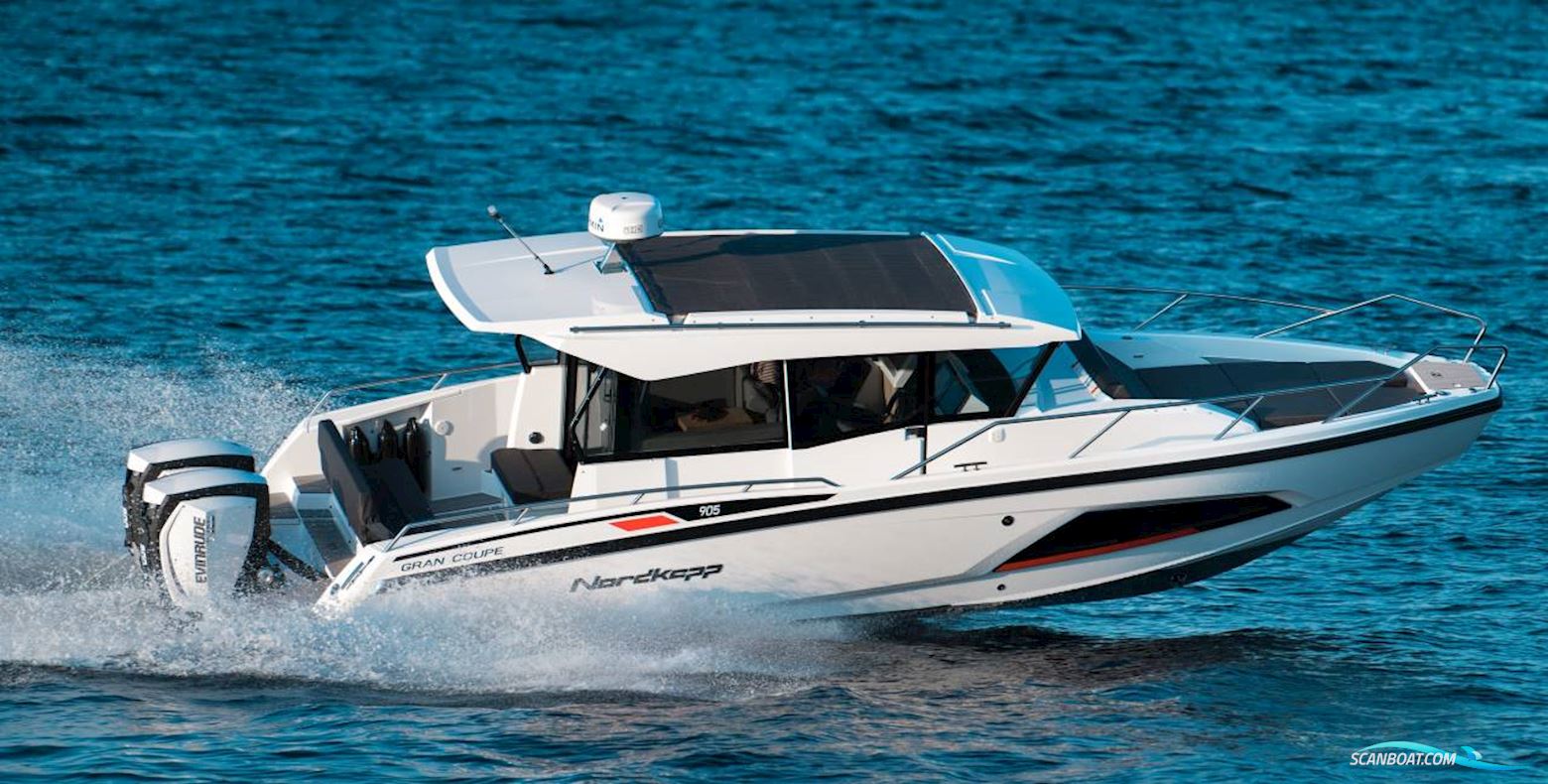 Nordkapp Coupe 905 - 2x200 HK Yamaha/Udstyr Motorboot 2025, mit Twin Yamaha F200Xsa2 motor, Dänemark