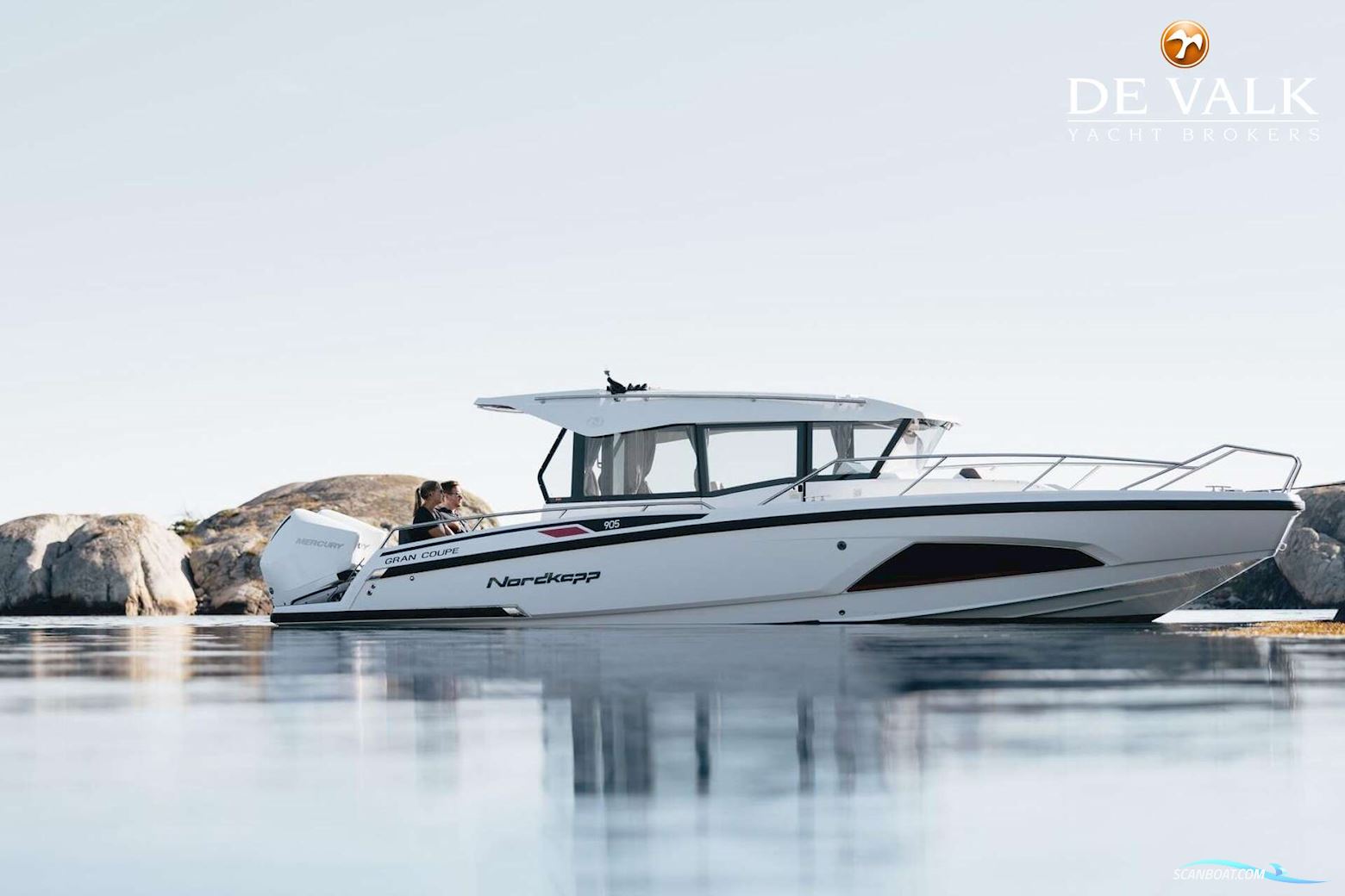 Nordkapp Gran Coupe 905 Motorboot 2023, mit Mercury Verado motor, Niederlande