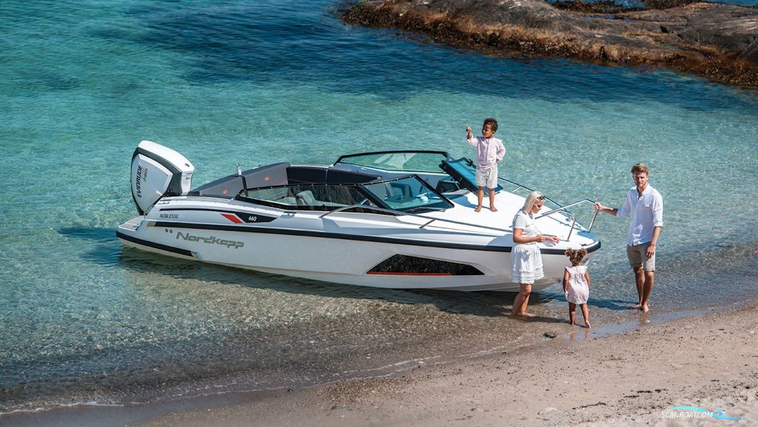 Nordkapp Noblesse 660 m/150 HK Yamaha og udstyr Motorboot 2025, mit Yamaha F150XB motor, Dänemark