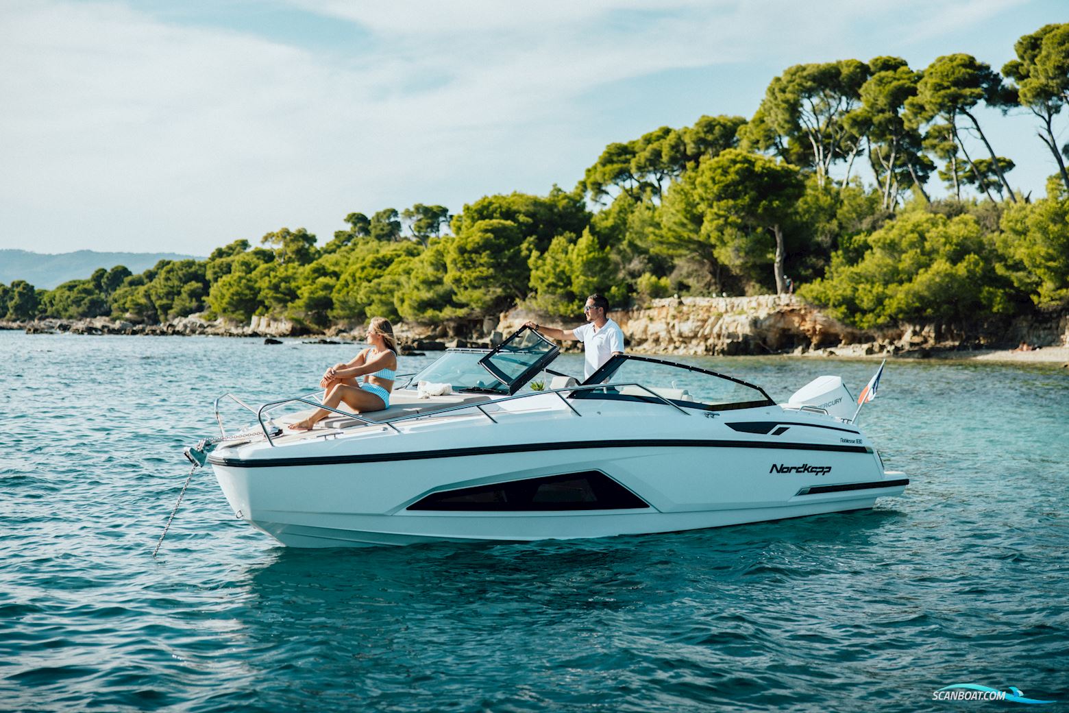 Nordkapp Noblesse 830 + Twin Mercury F200XL V6 Motorboot 2024, mit Mercury motor, Deutschland