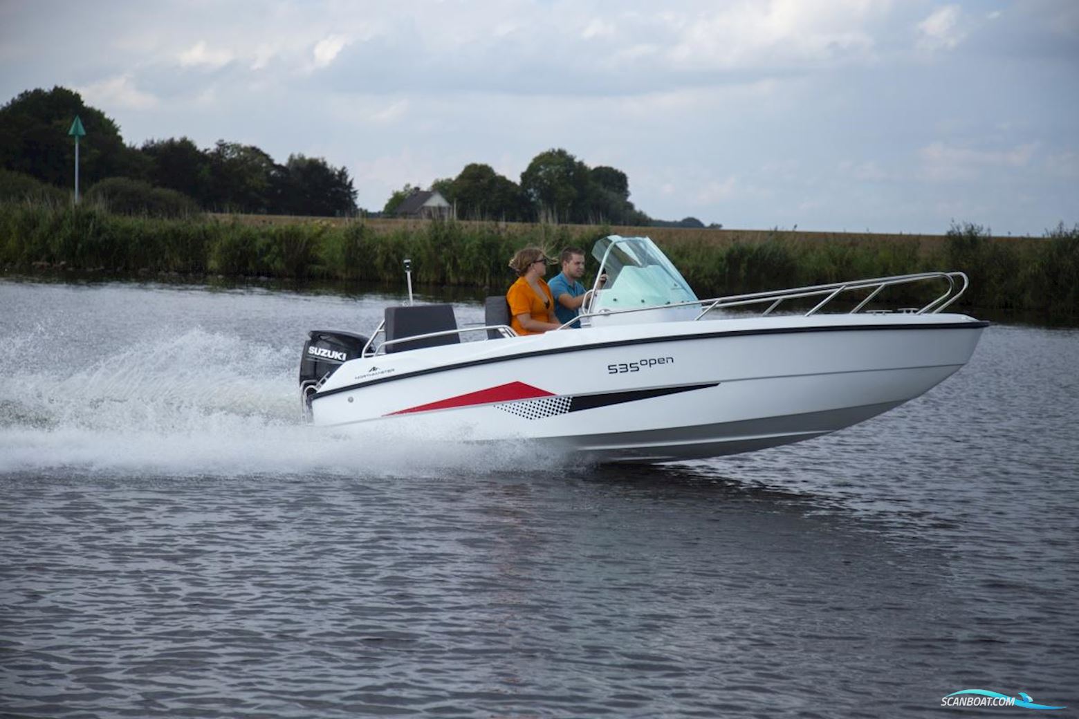 NorthMaster 535 Open eindejaars aanbeiding! Motorboot 2025, mit Suzuki motor, Niederlande