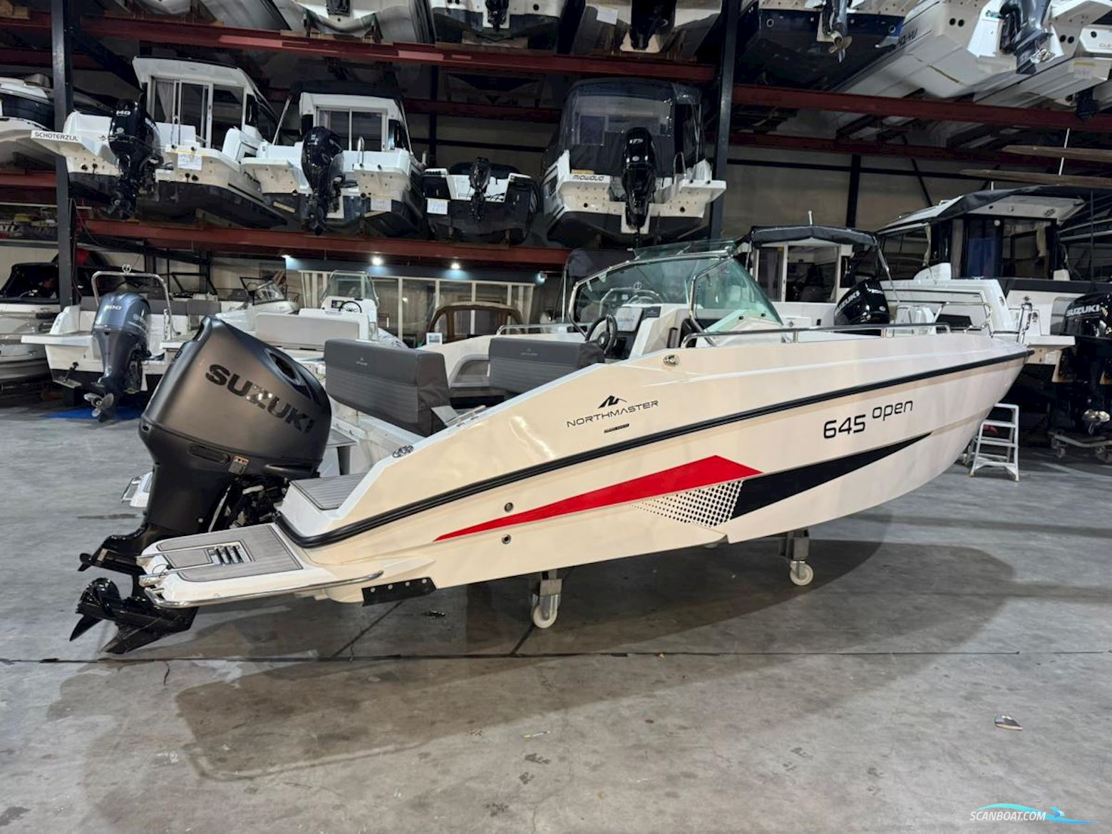NorthMaster 645 open Motorboot 2025, mit Suzuki motor, Niederlande