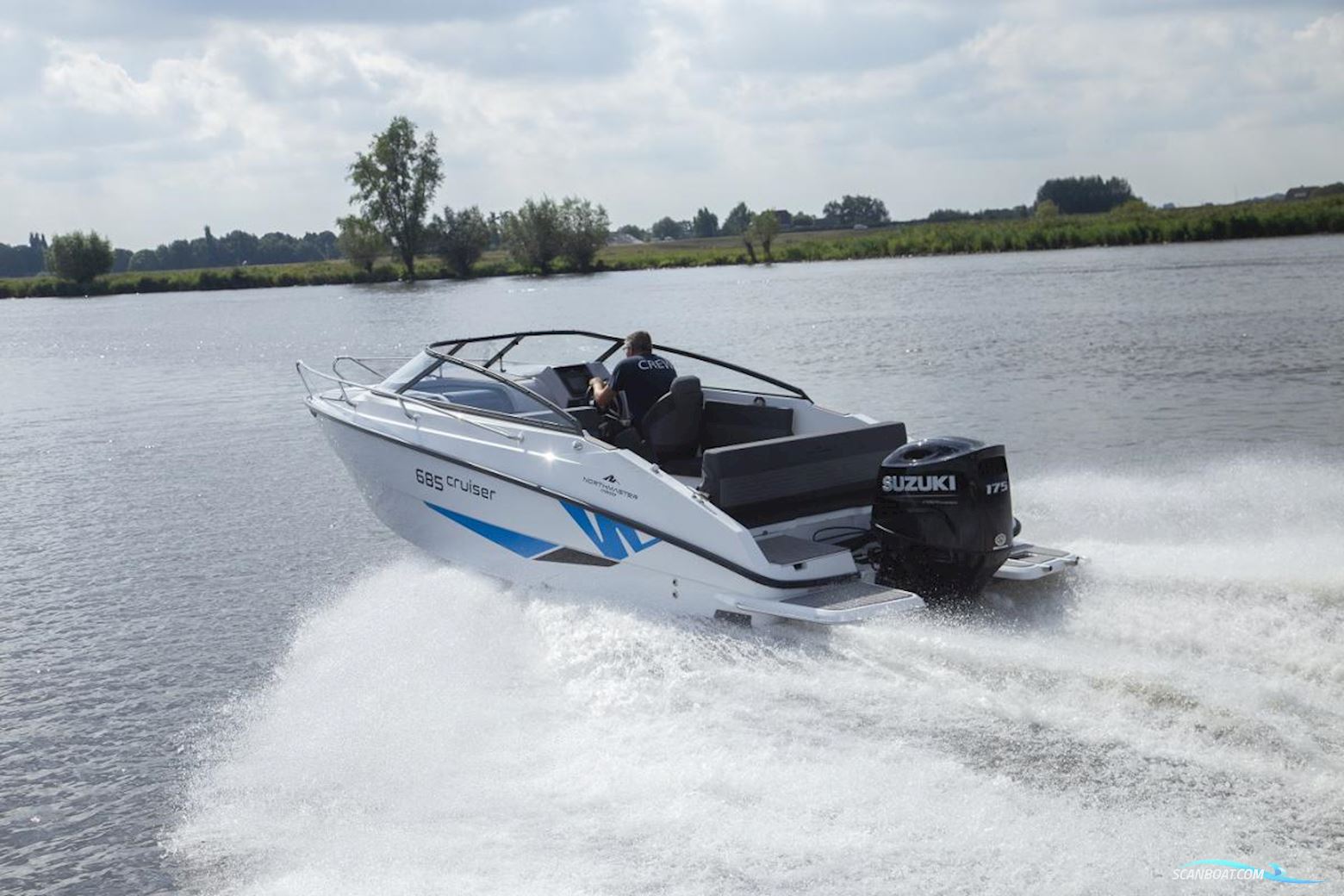 Northmaster 685 Cruiser Motorboot 2023, mit Suzuki motor, Niederlande