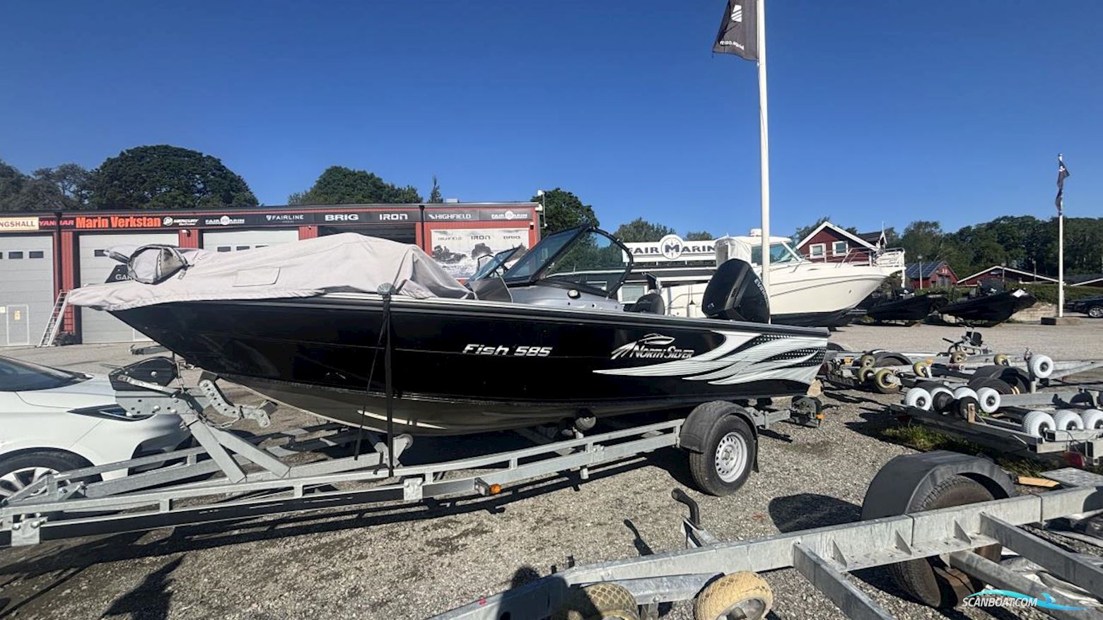 Northsilver 585 Fish Motorboot 2020, mit Evinrude 150 H.O Ca, 65h motor, Sweden