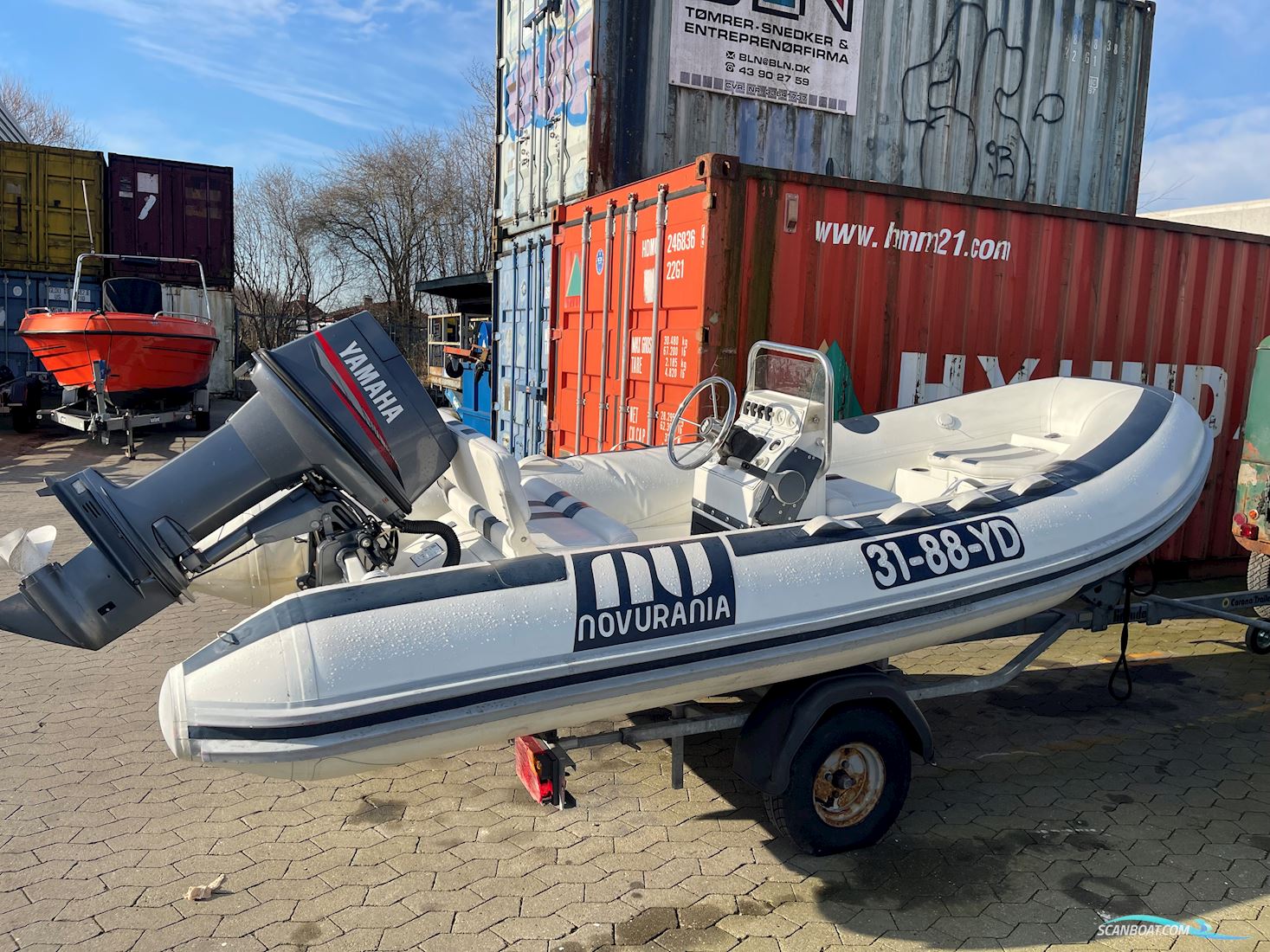 Novurania DL 400 Motorboot 2016, mit Yamaha motor, Dänemark