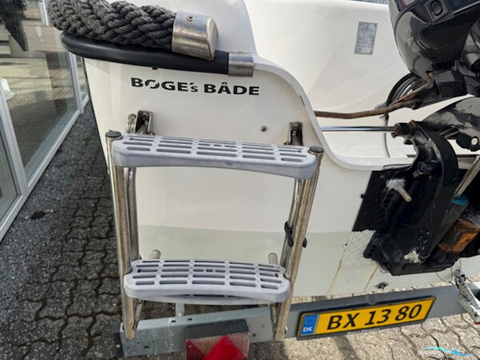 Nydam 500 Classic Med 40 hk Mercury-Efi 4 Takt og Brenderup Trailer - Anvisningssalg