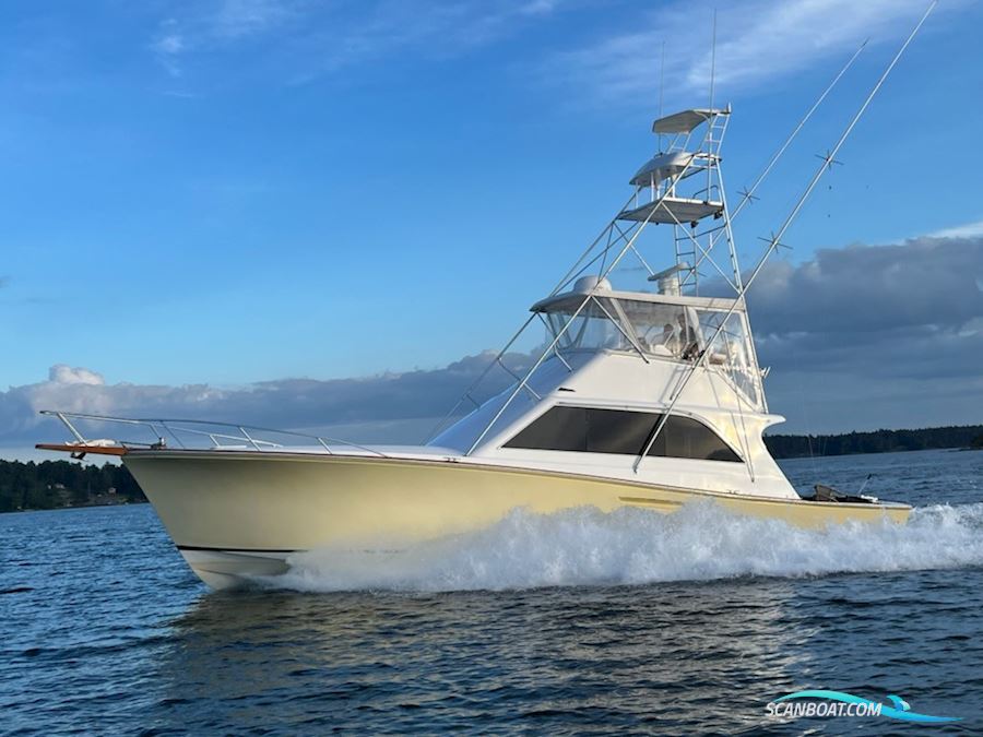 Ocean 48 Sport Fish Motorboot 1987, mit Detroit 2x 495 HK motor, Sweden