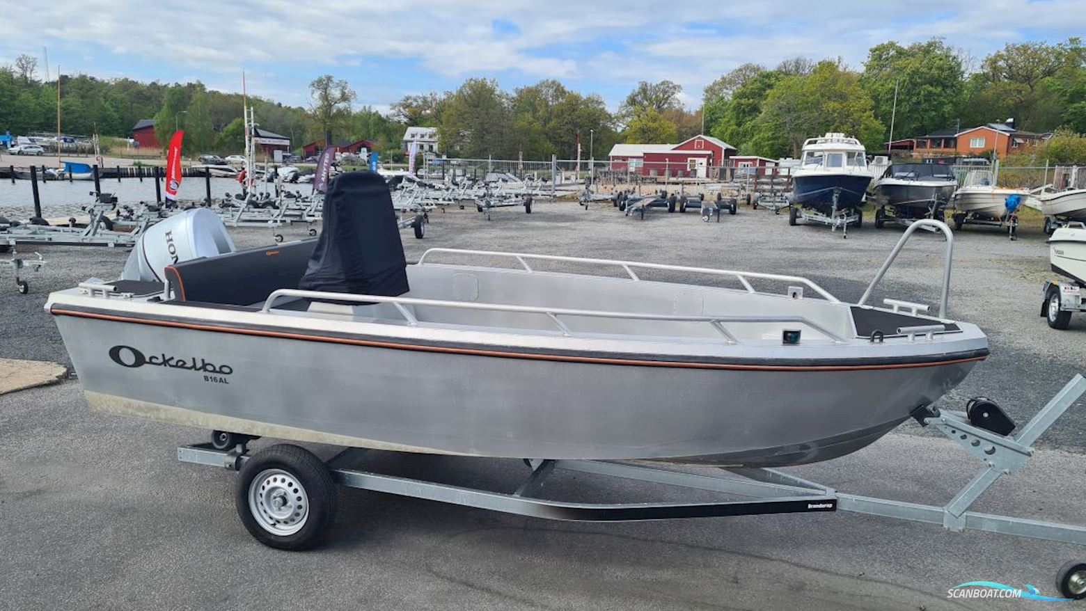 Ockelbo B16AL Motorboot 2018, mit Honda motor, Sweden