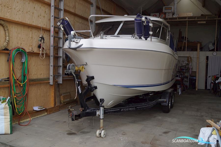 Örnvik / Quicksilver 700 Weekend - Solgt / Sold / Verkauft / Lign. Søges Motorboot 2007, mit VW 150-5 Marine Diesel motor, Dänemark