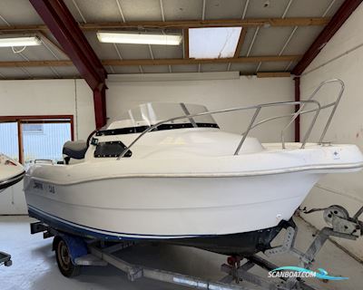 Ørnvik 450 Cab Med Trailer Motorboot 2001, mit Mercury Fourstroke Efi motor, Dänemark