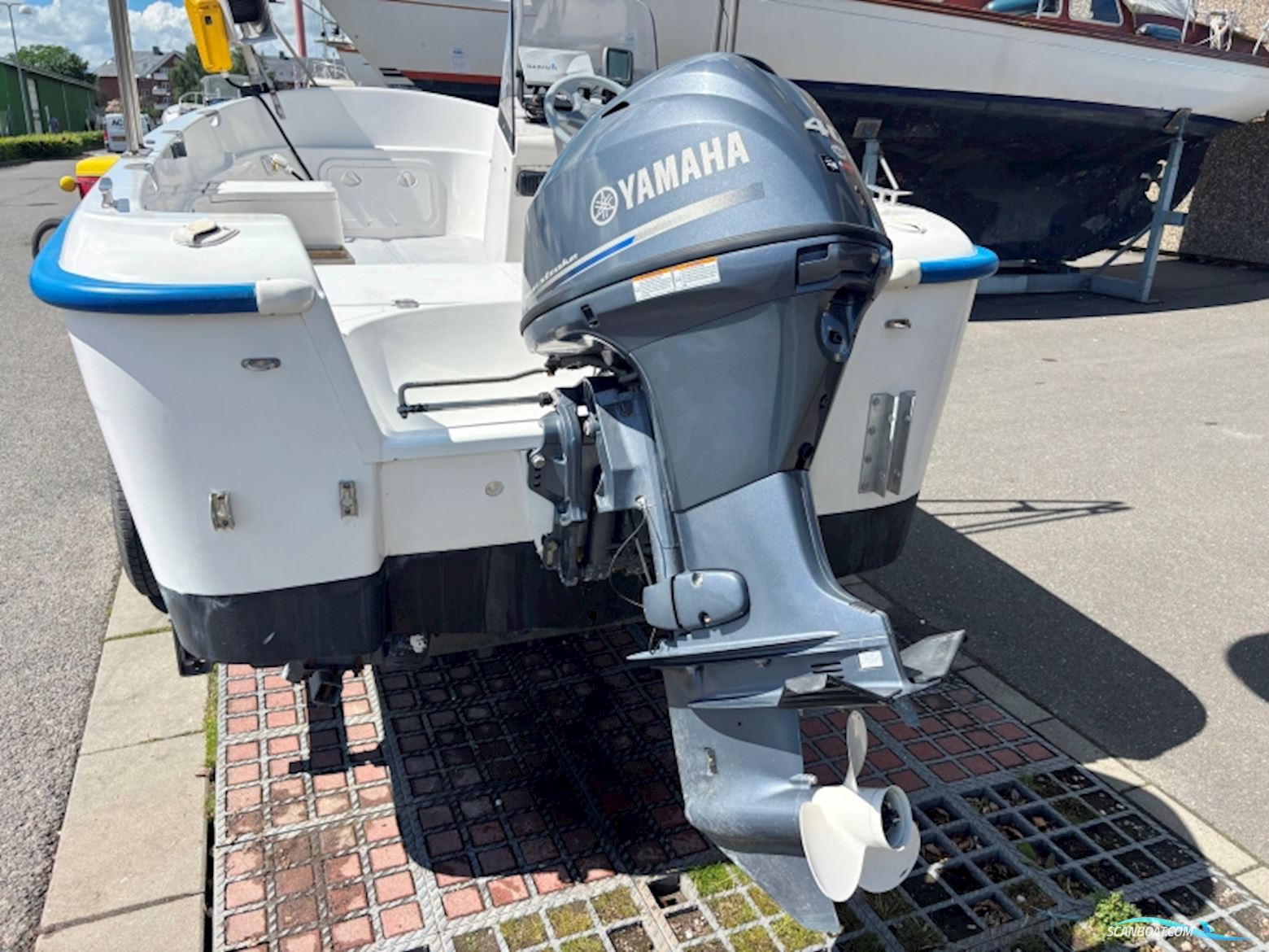 Ørnvik 500 Fish (Quicksilver 500 Fish) Styrepultsbåd
