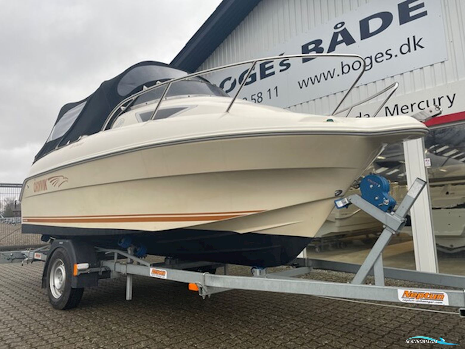 Ørnvik 510 Cruiser Med F60 Mercury-Efi og 1350 kg Neptun Fra 10.09.2021 - Anvisningssalg