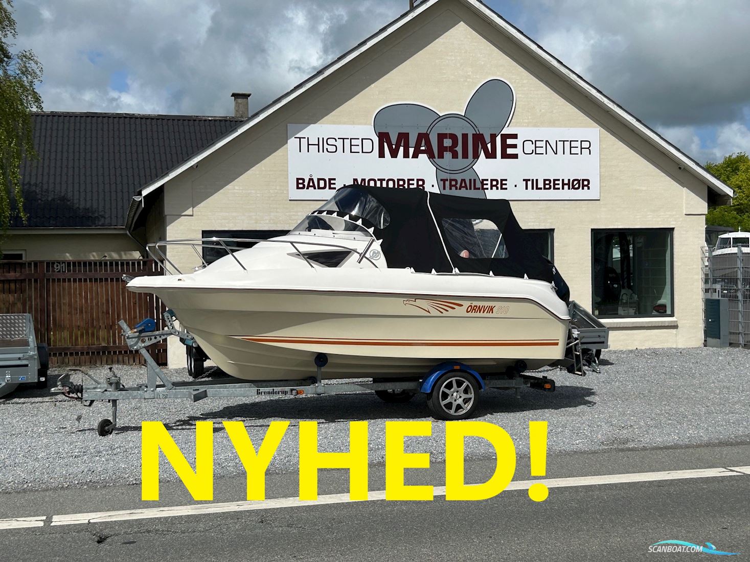 Ørnvik 510 Cruiser Motorboot 2007, mit Mercury motor, Dänemark