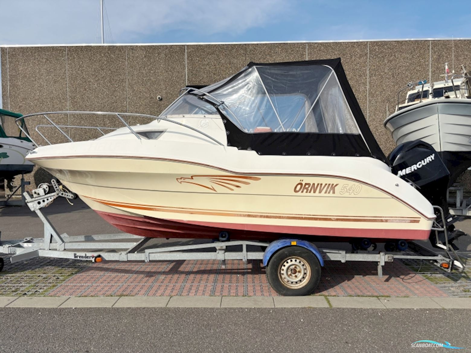 Ørnvik 540 Cruiser Motorboot 2007, mit Mercury motor, Dänemark