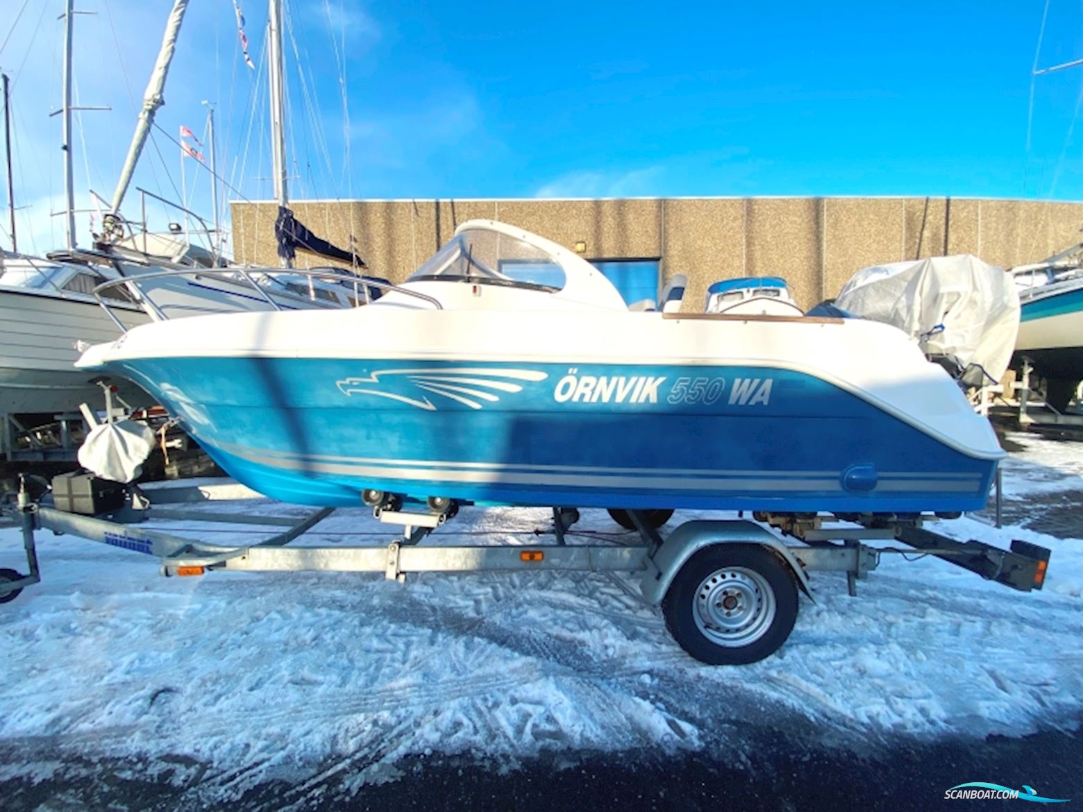 Ørnvik 550 WA Kabinebåd Motorboot 2002, mit Yamaha motor, Dänemark