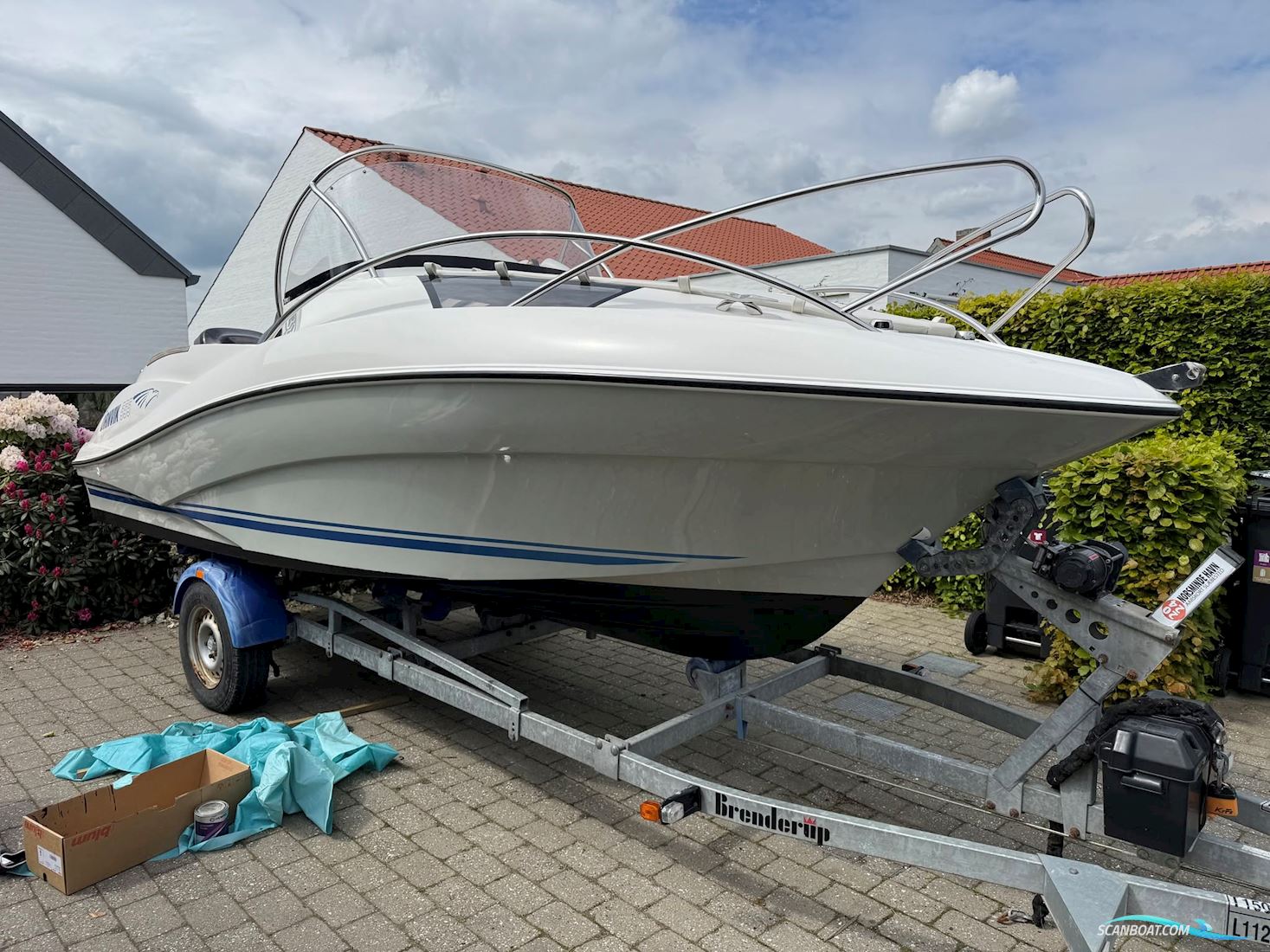 Ørnvik 555WA 115HK og Trailer