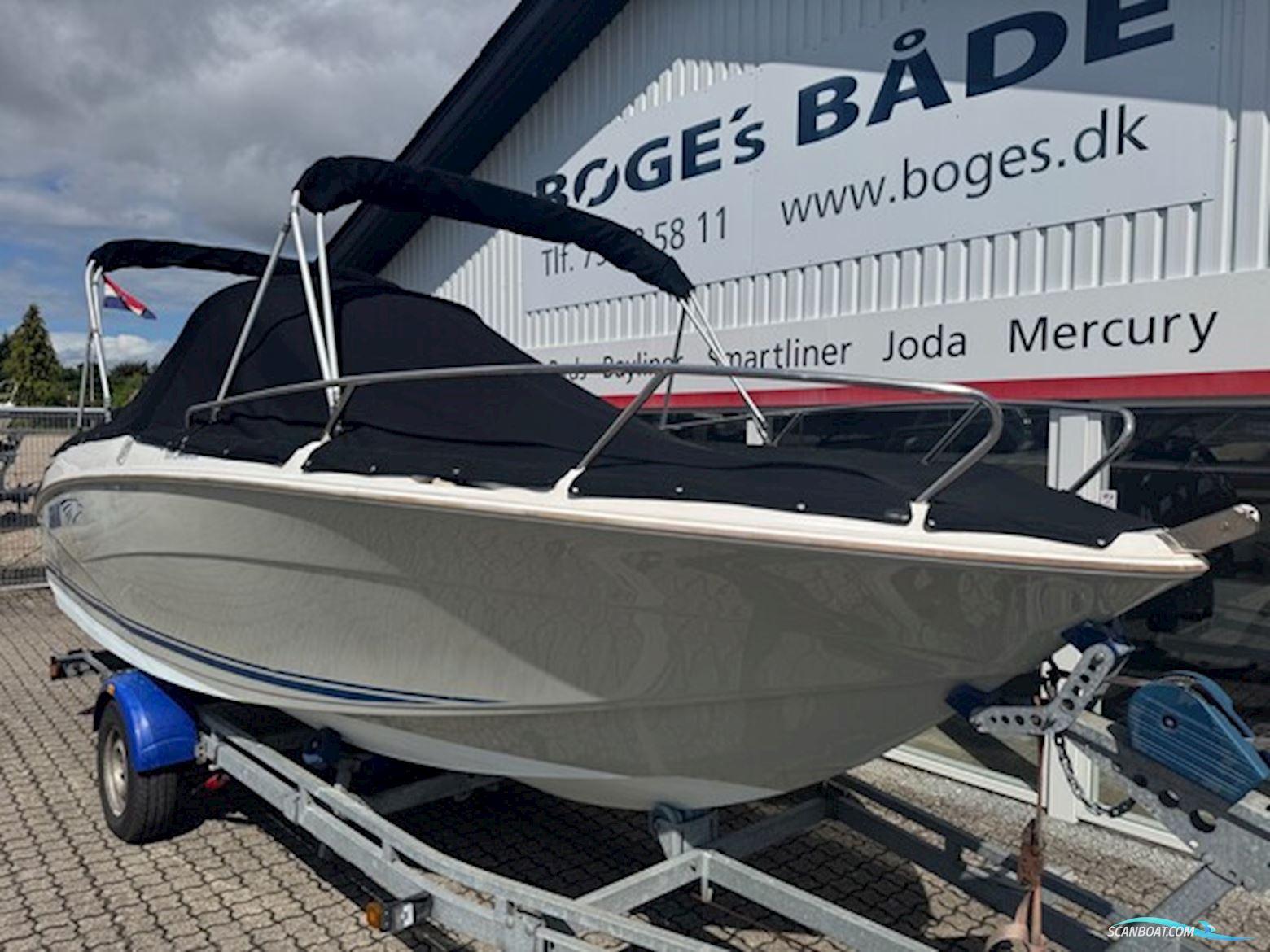 Örnvik 600 Commander Clx Med 125 hk Mercury-Dfi Optimax og Bådtrailer